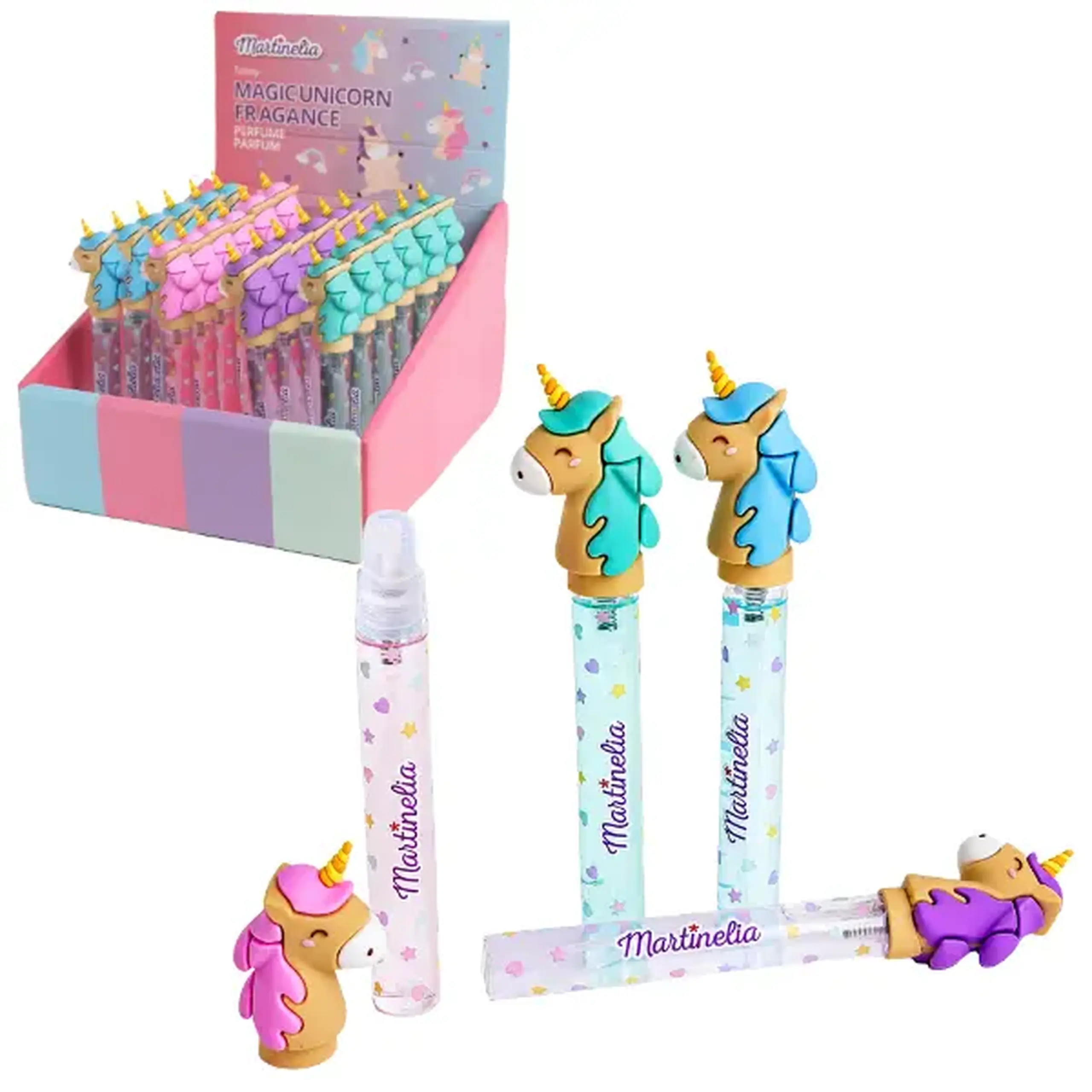 Martinelia Apă de toaletă „Unicorn”, 15 ml, 4 arome