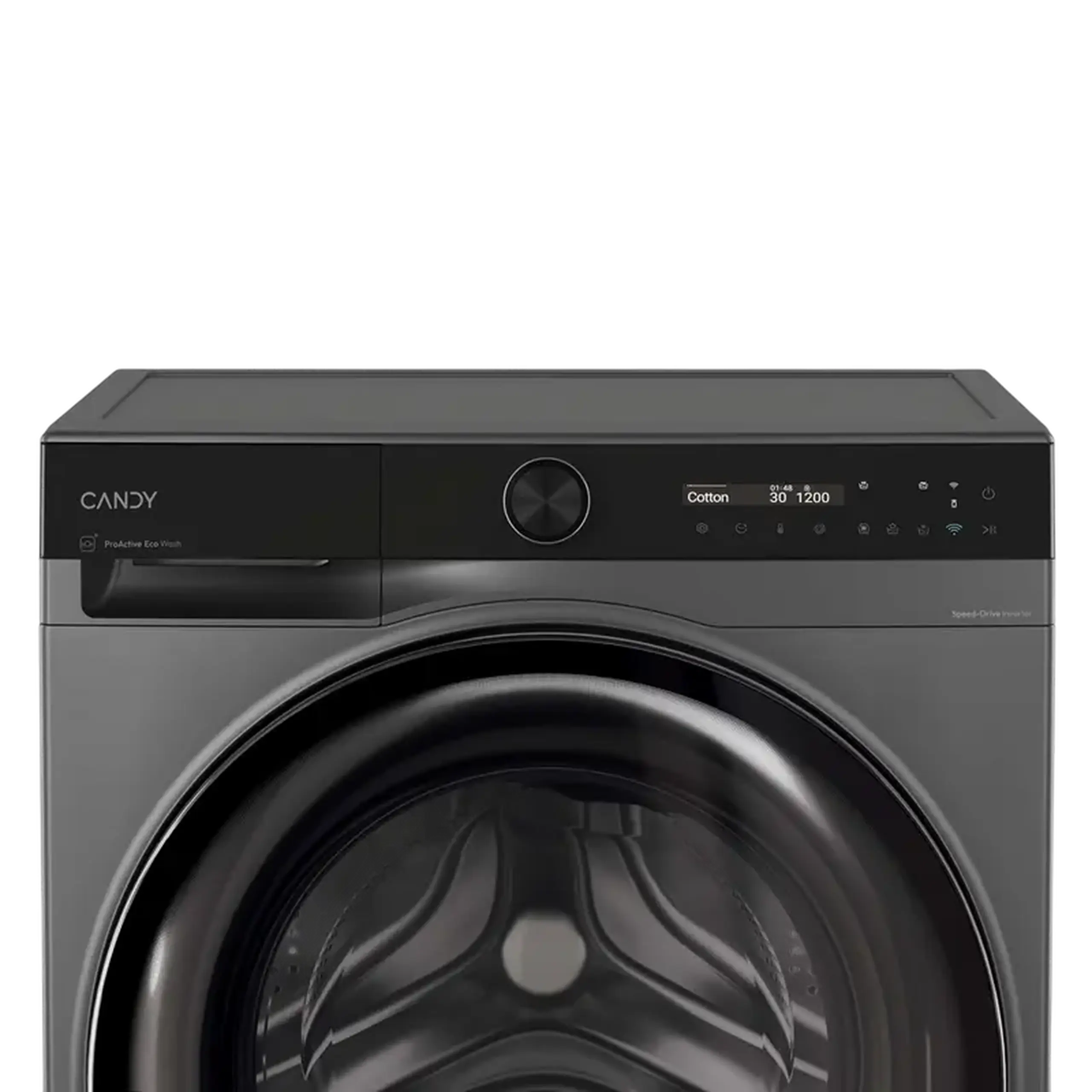 Mașină de spălat Candy BS 49SB8G-S, 9kg, Gri