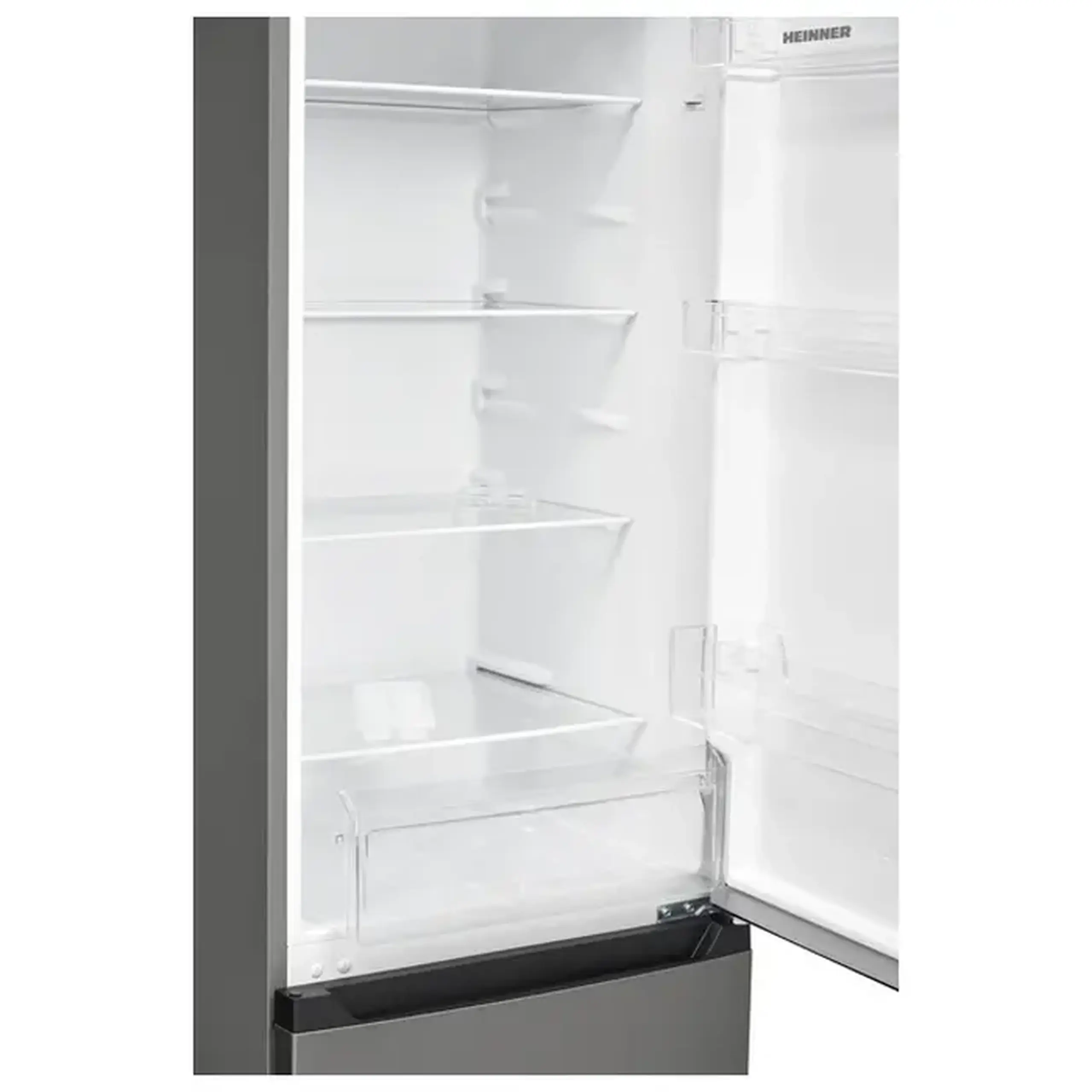 Frigider Heinner HC-HM262XE++, Oțel inoxidabil