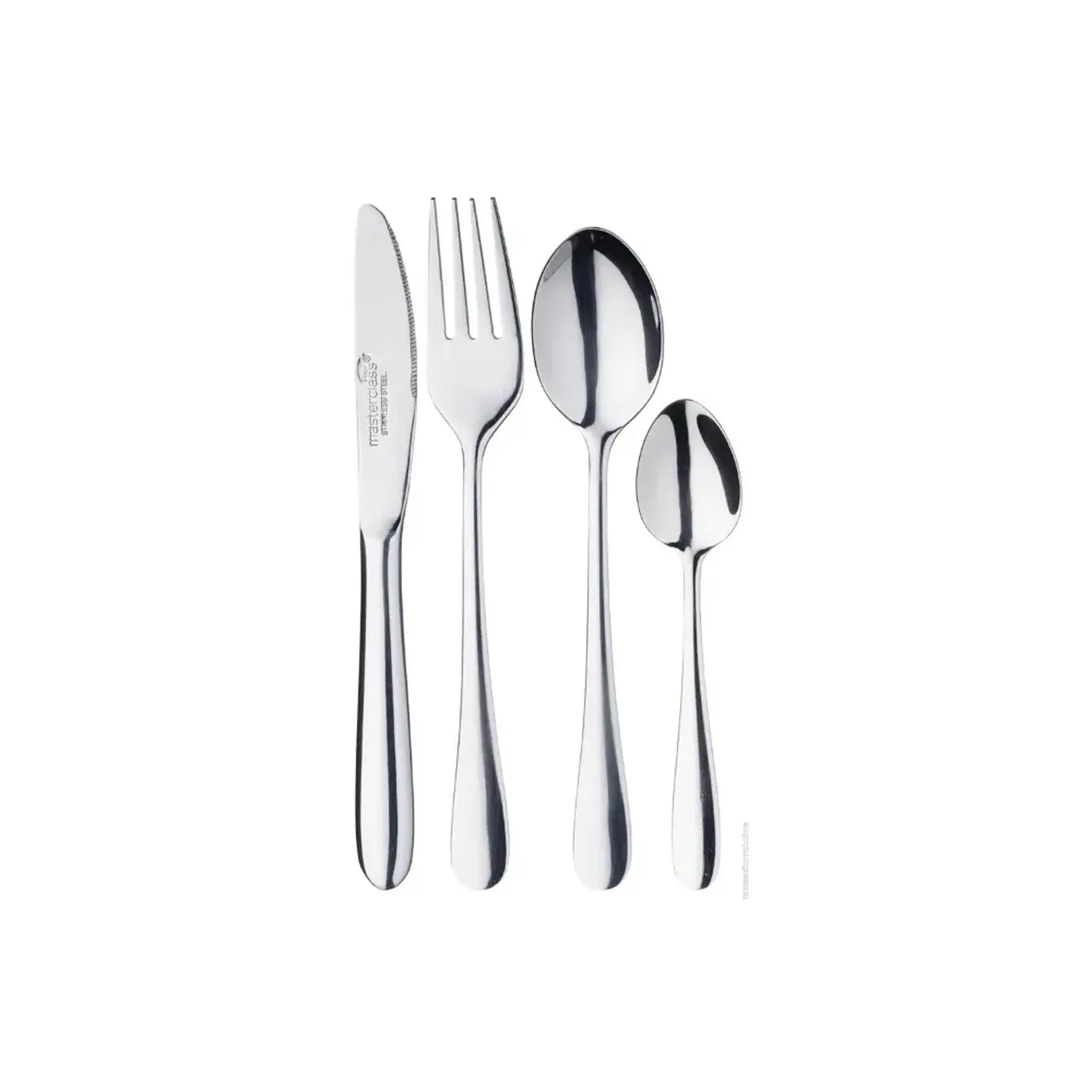 Set 4 tacâmuri din inox pentru copii MasterClass
