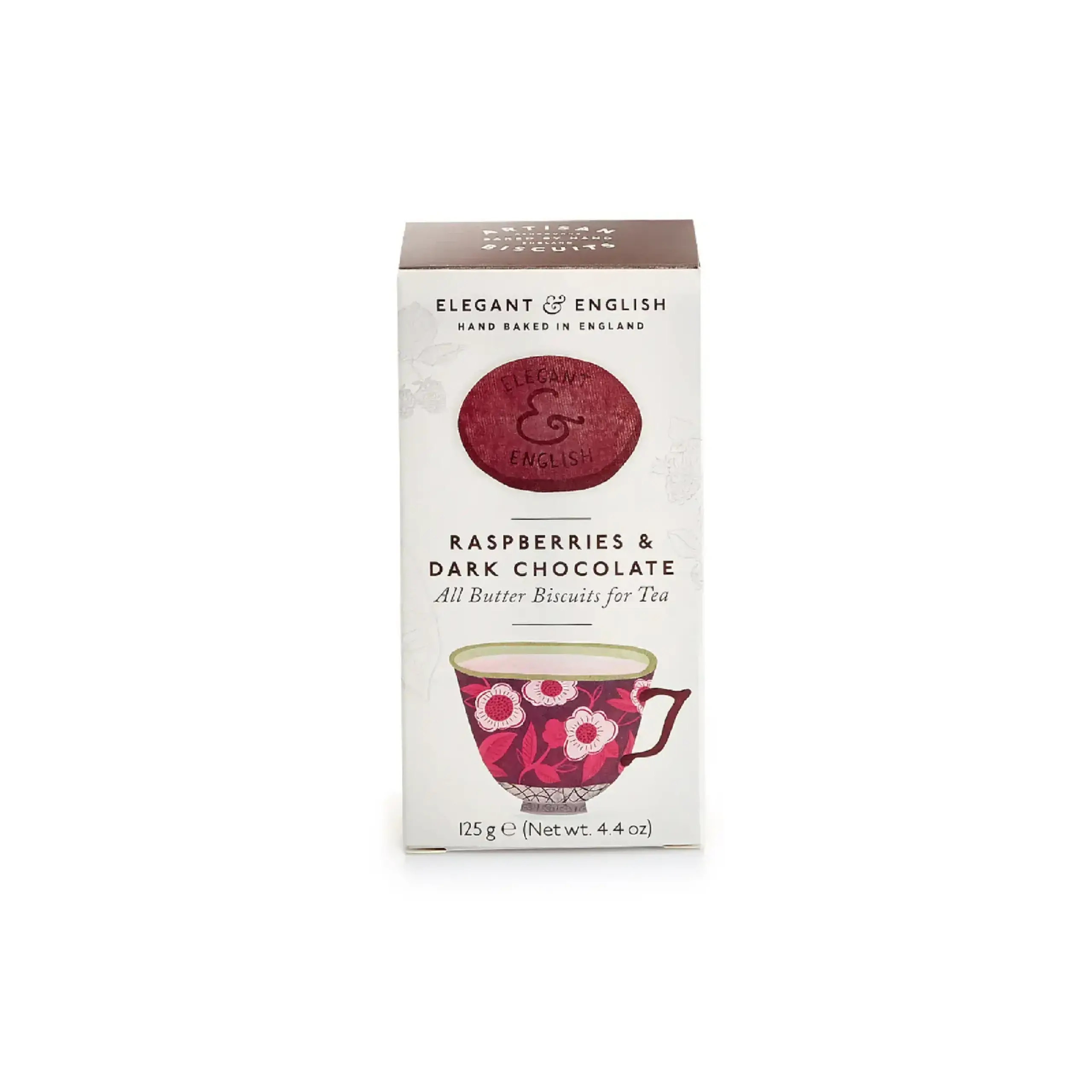 Biscuiți englezești Shortbread cu zmeură și ciocolată Elegant & English