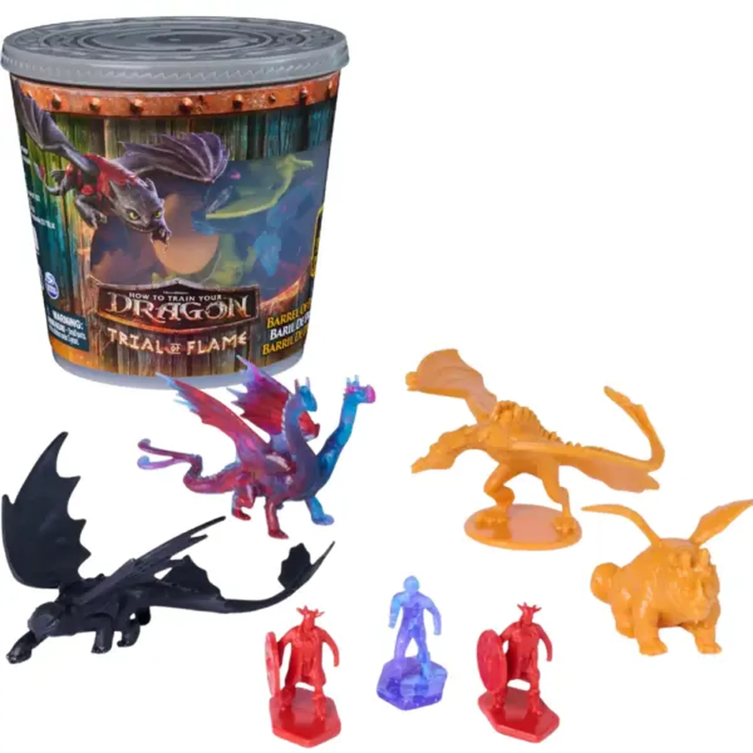 „Cum să îți dresezi dragonul: Figurine în găleată”