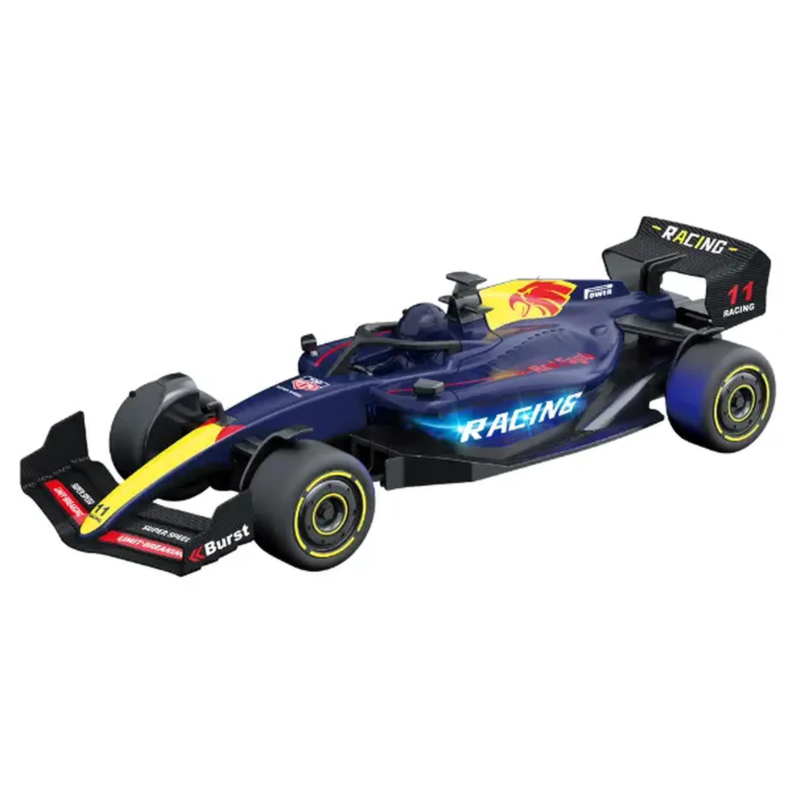 1:18 Mașină de curse F1 cu inerție, (lumină/sunet)
