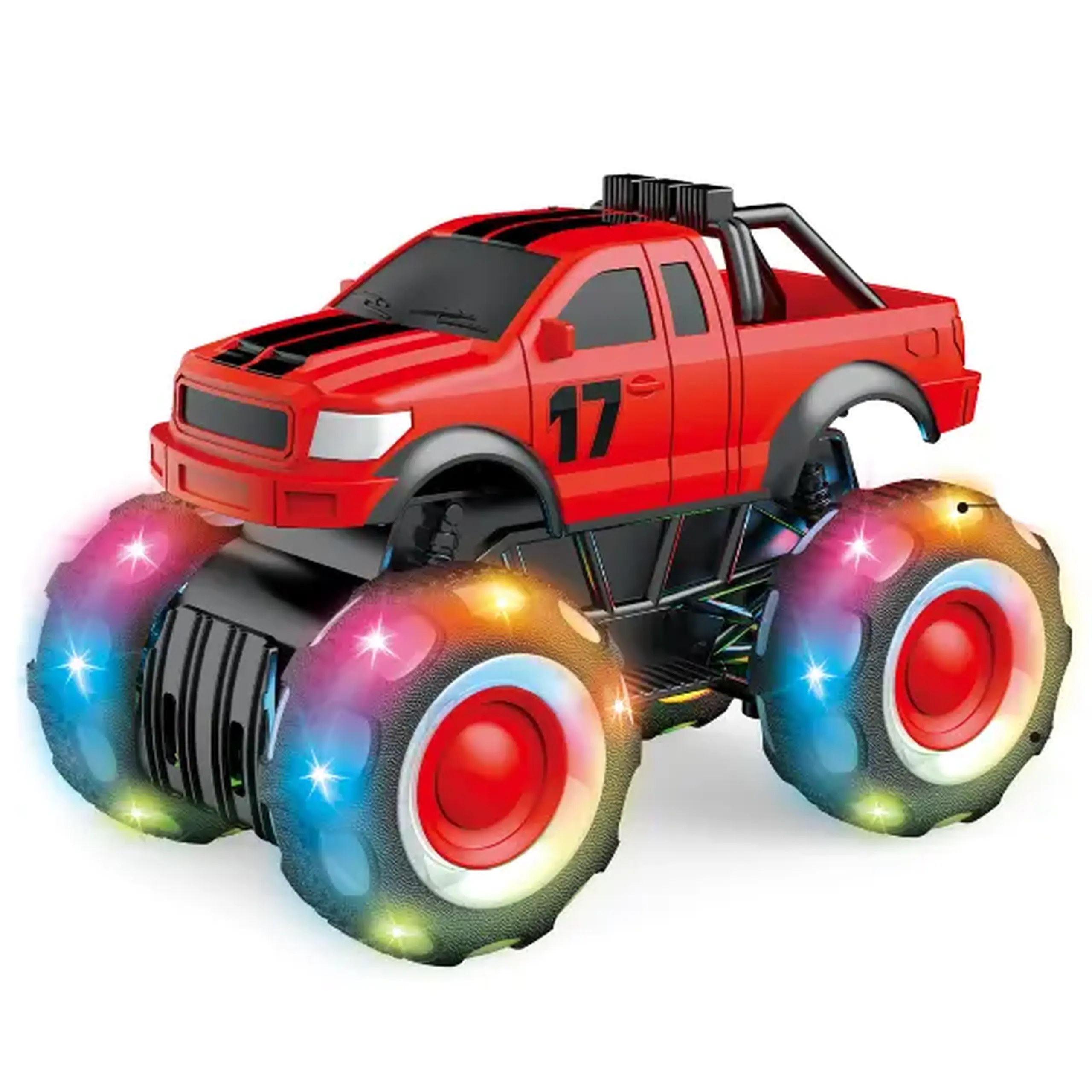 1:32 Monster Truck cu inerție (lumină/sunet)