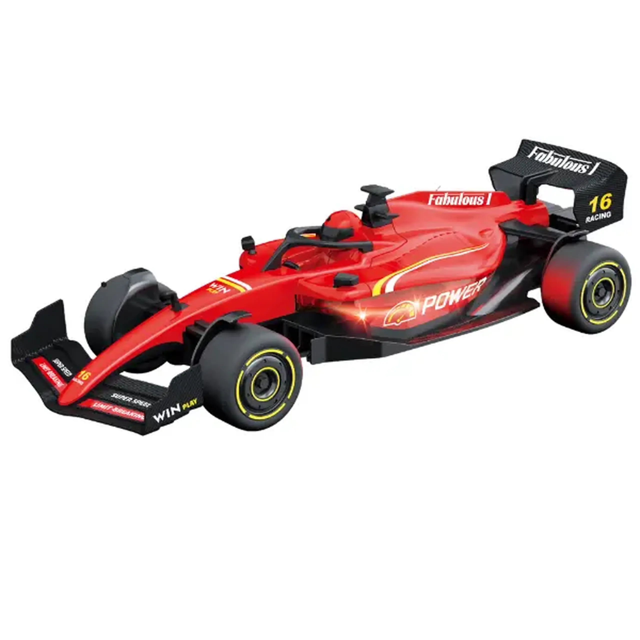 1:18 Mașină de curse F1 cu inerție, (lumină/sunet)