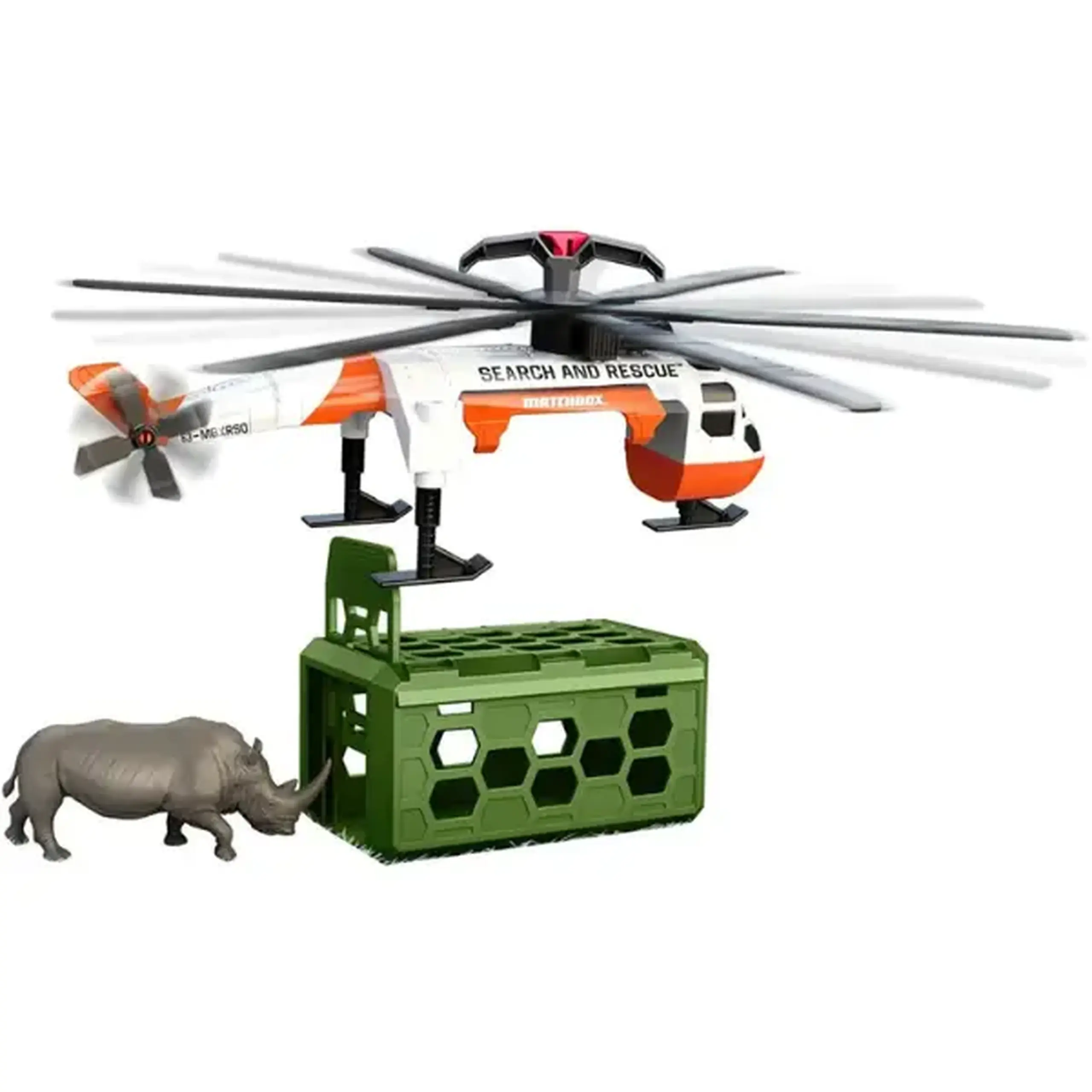 1:16 Elicopter inerțial "Salvarea animalelor" (lumină/sunet)