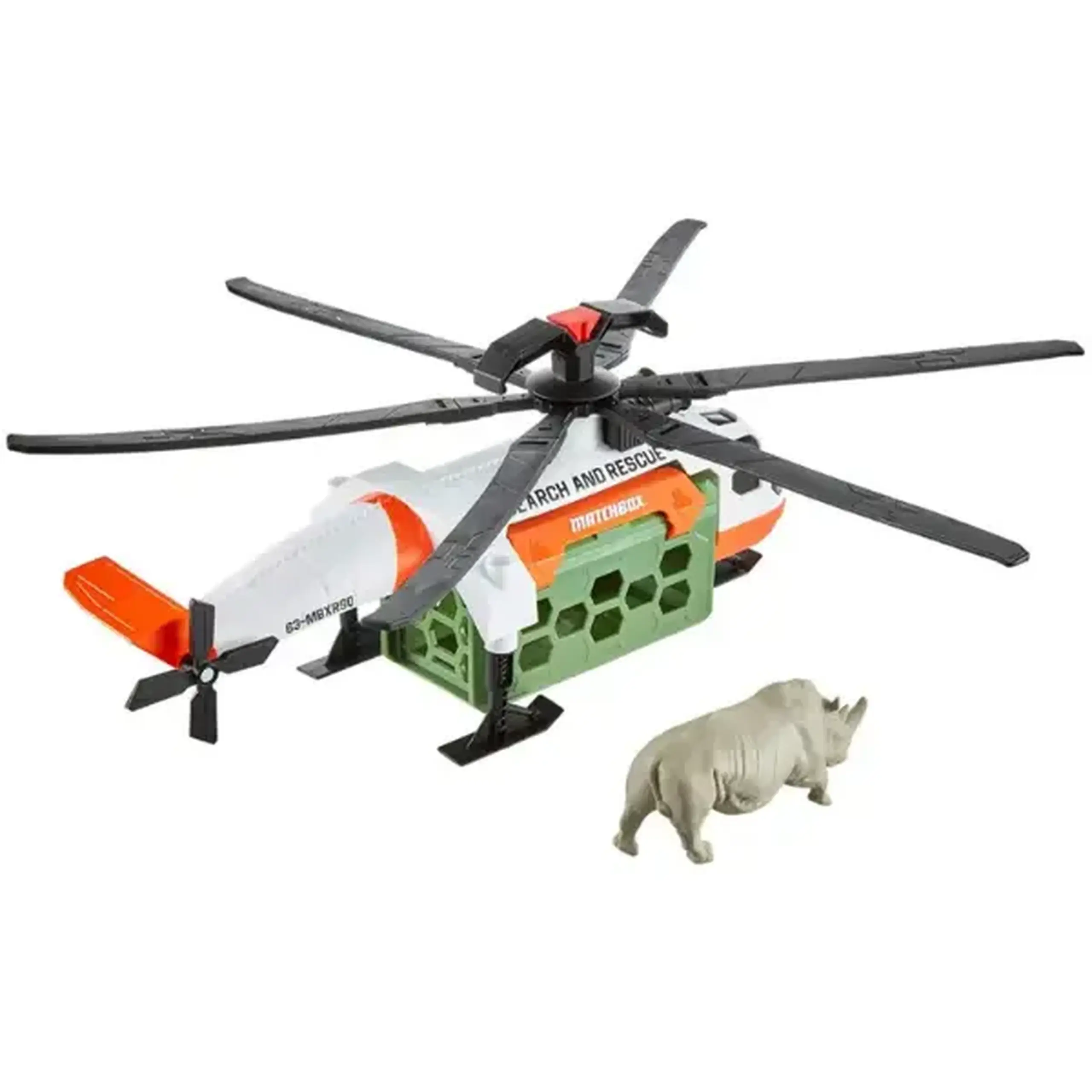1:16 Elicopter inerțial "Salvarea animalelor" (lumină/sunet)