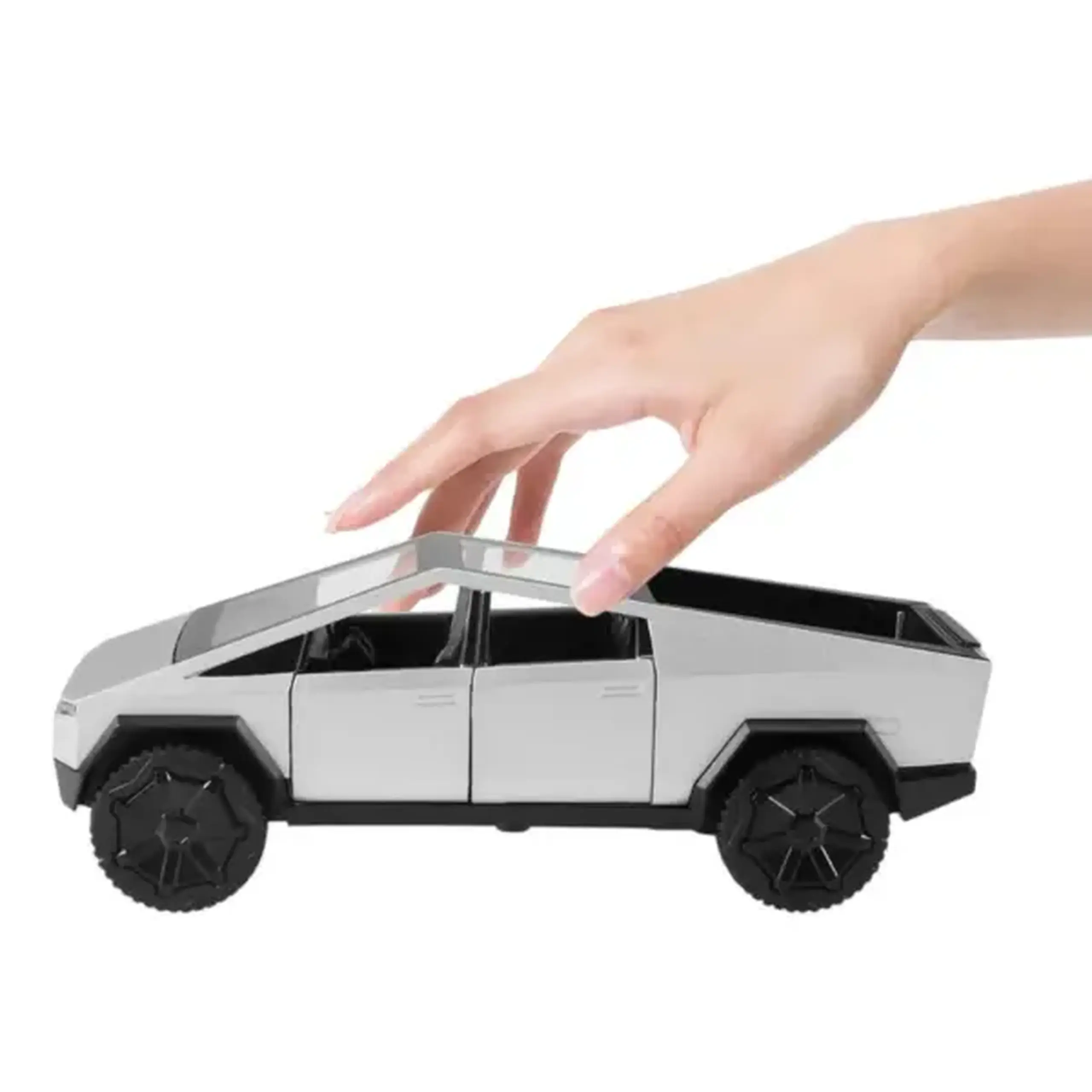 1:16 "Cybertruck" inerțial cu patru roți (lumini/sunete)
