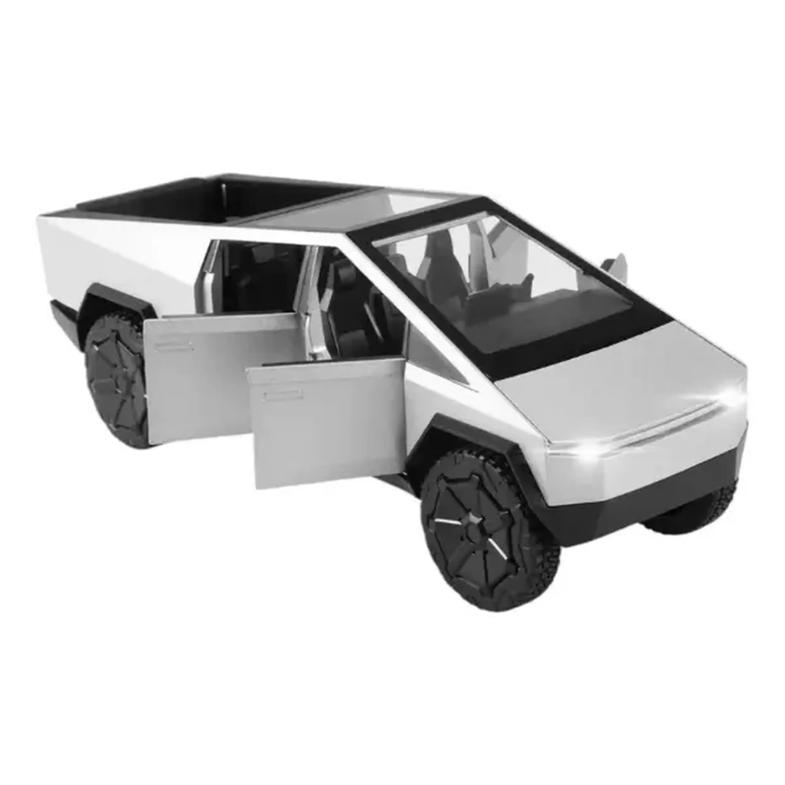 1:16 "Cybertruck" inerțial cu patru roți (lumini/sunete)