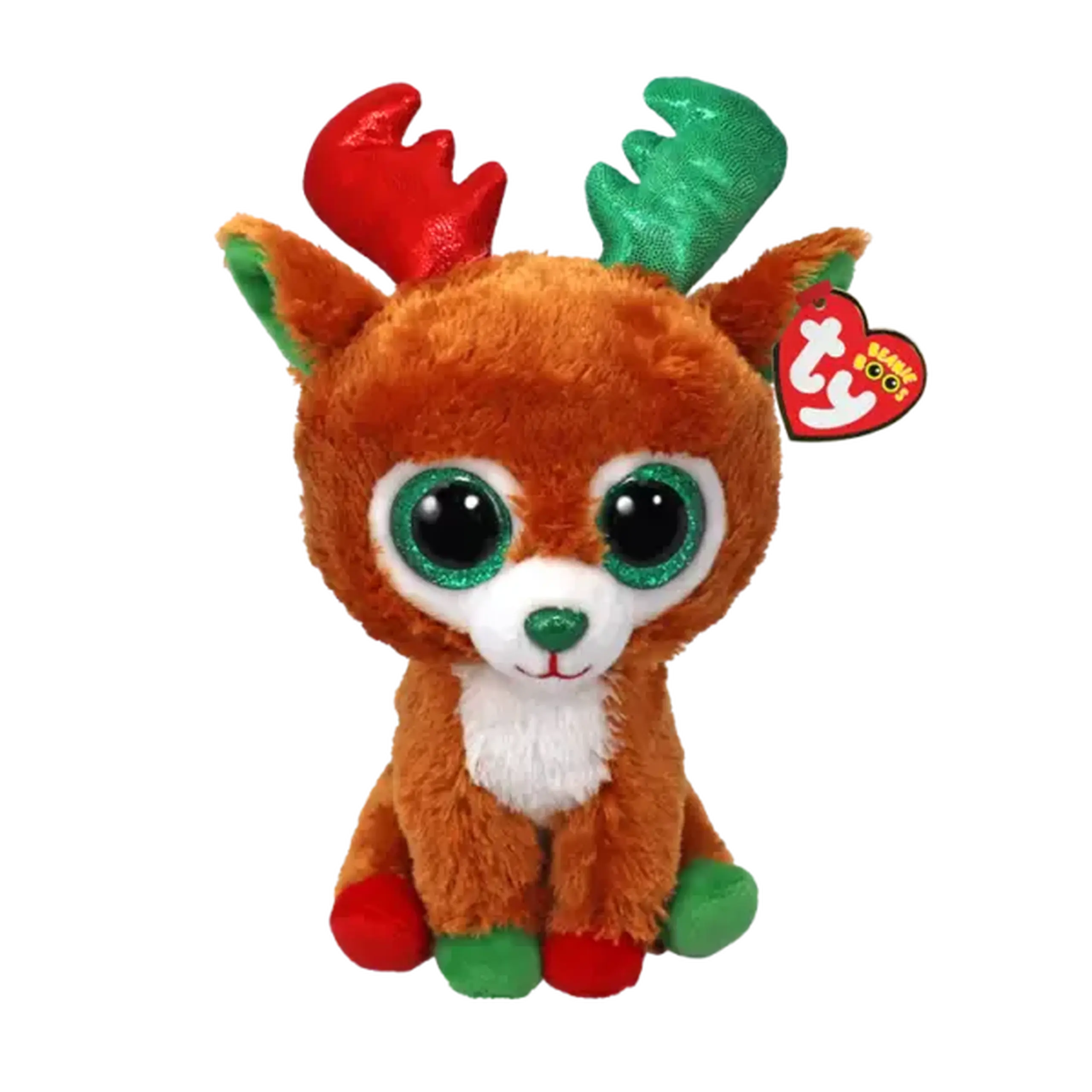 Renul maro Tinseltoes 15 cm (Beanie Boos)