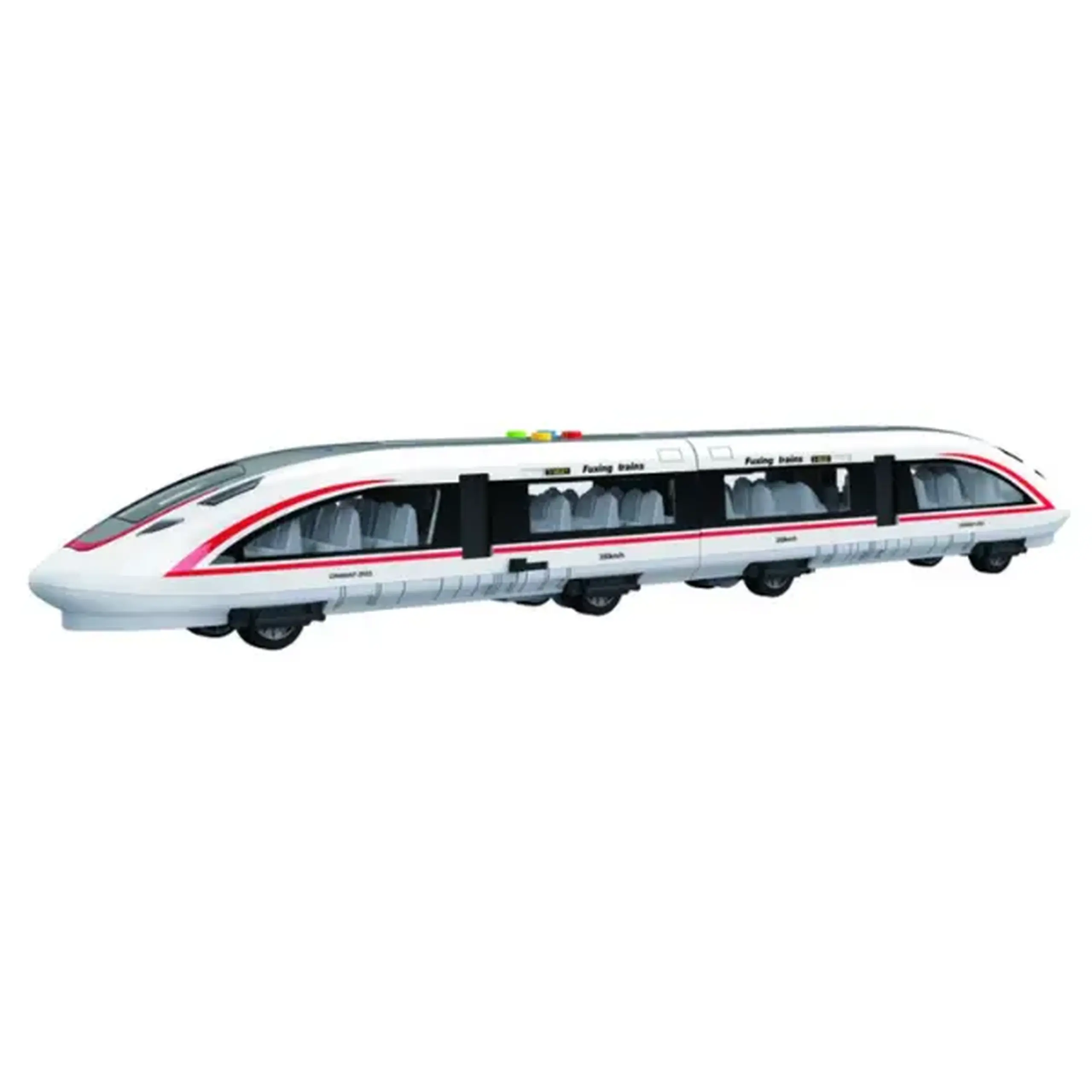 1:16 Tren magnetic de mare viteză cu inerție (lumină/sunet)