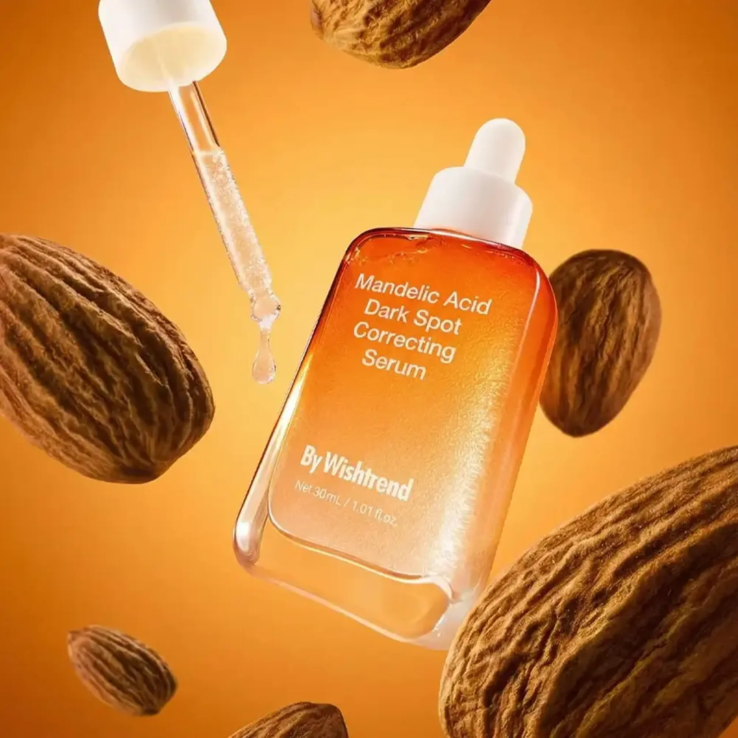Ser exfoliant și iluminator By Wishtrend Mandelic Acid Dark Spot Correcting Serum 30ml