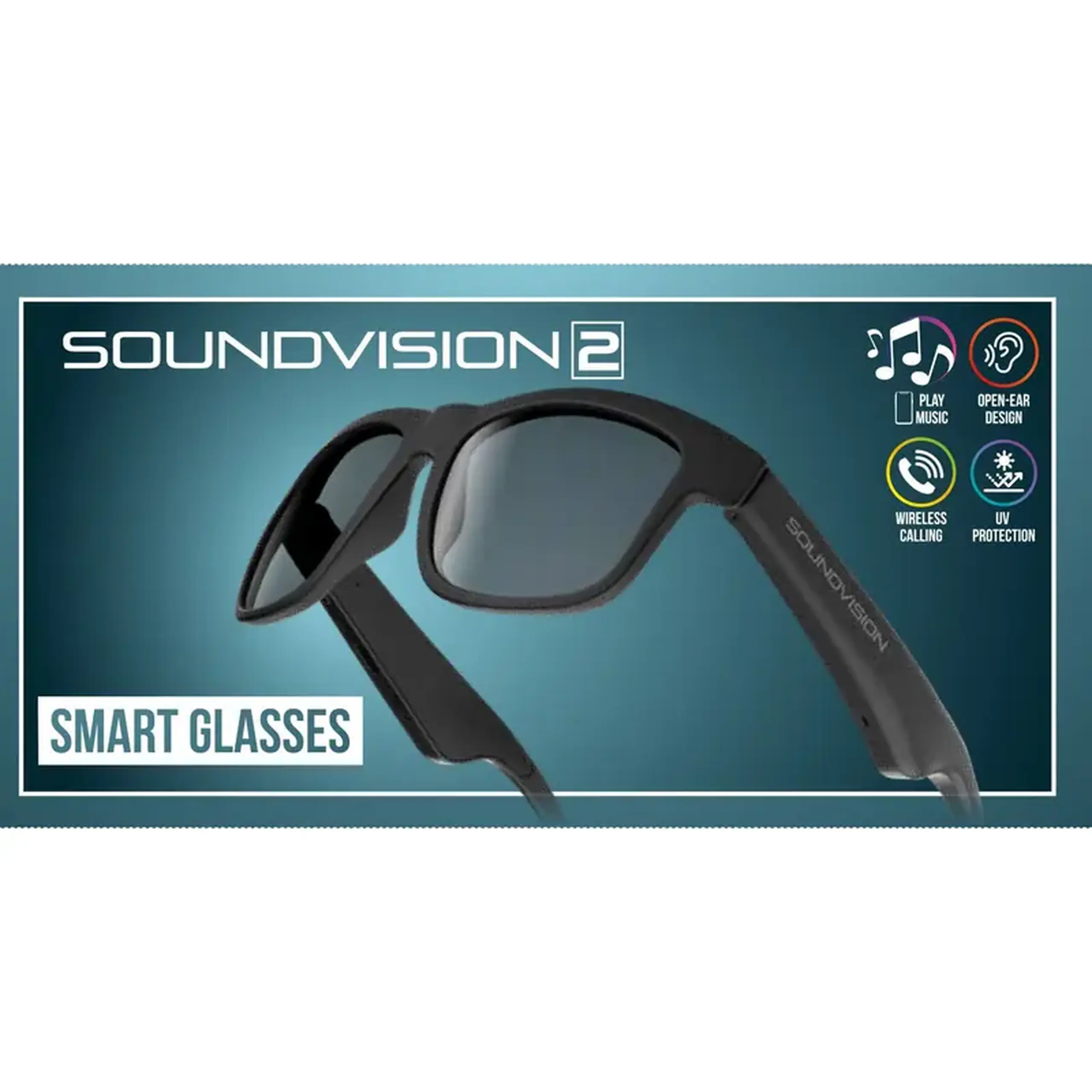 Ochelari de protecție Cellularline Sound Vision 2, Negru