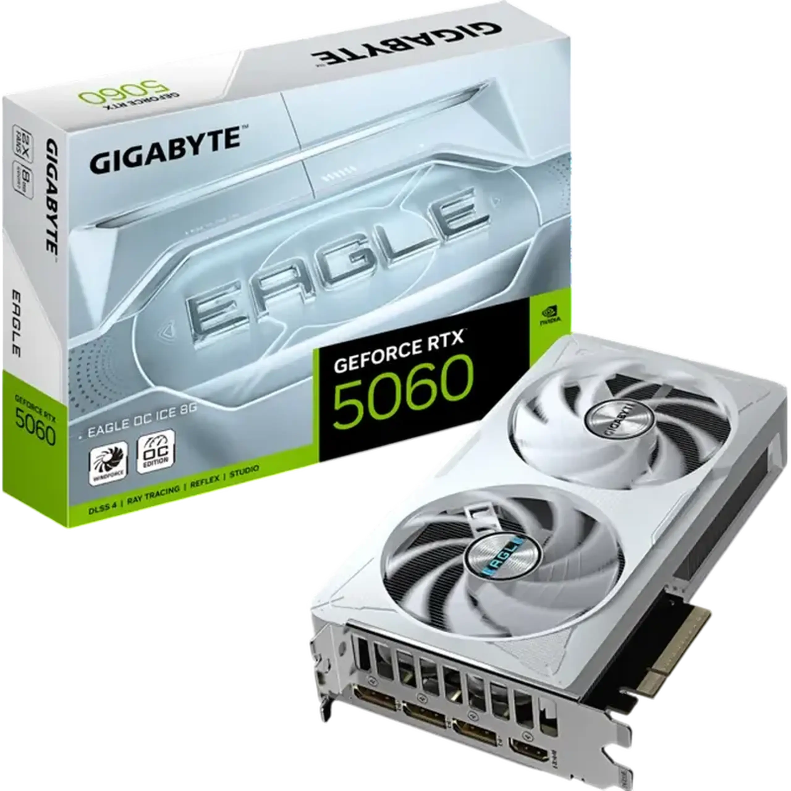 Placă Video Gigabyte GV-N5060EAGLEOC ICE-8GD, 8GB GDDR7 128bit