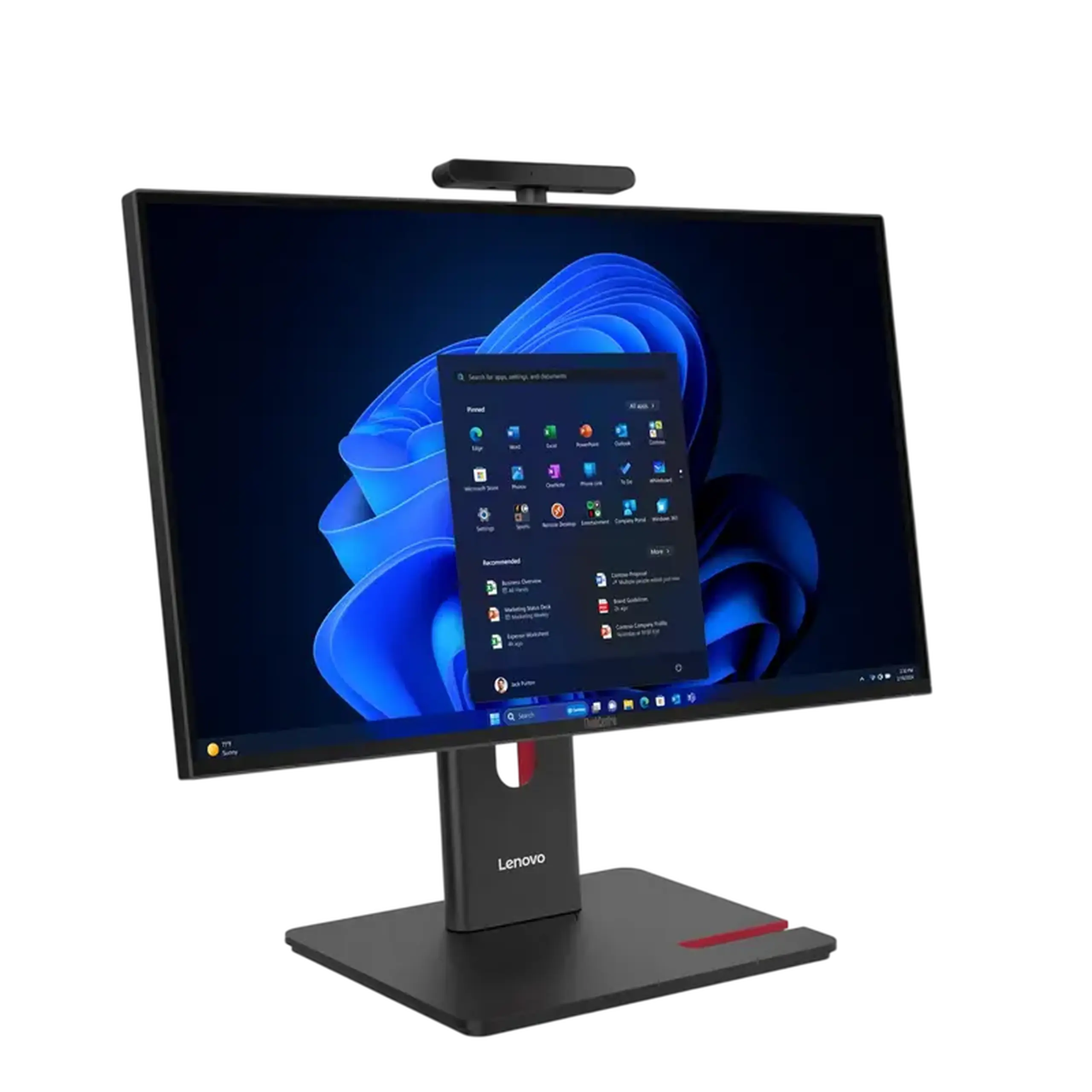 Computer All-in-One Lenovo ThinkCentre M90a Gen6, 27", Intel Core 5 225, 16GB/512GB, Windows 11 Pro, Negru