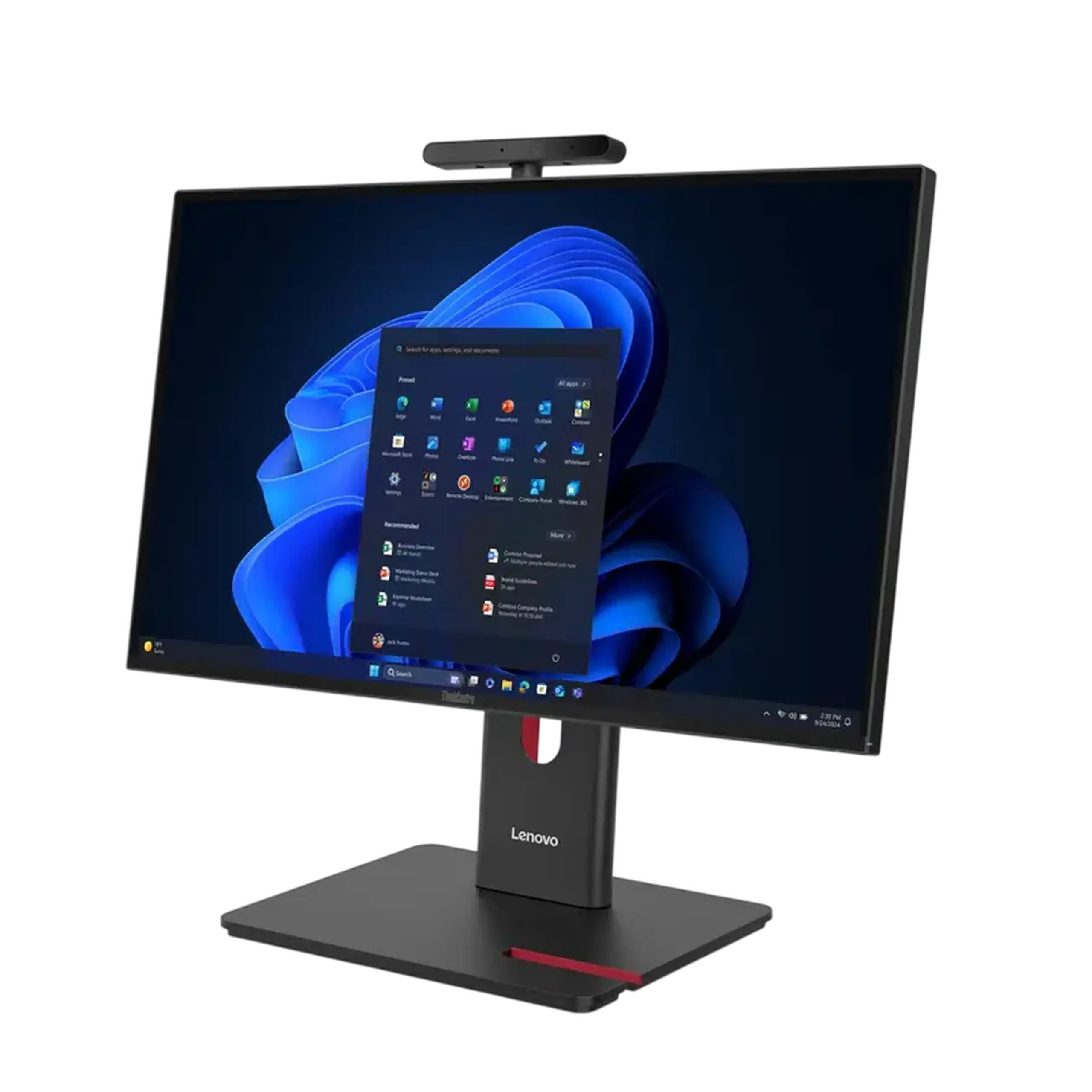 Computer All-in-One Lenovo ThinkCentre M90a Gen6, 27", Intel Core 5 225, 16GB/512GB, Windows 11 Pro, Negru
