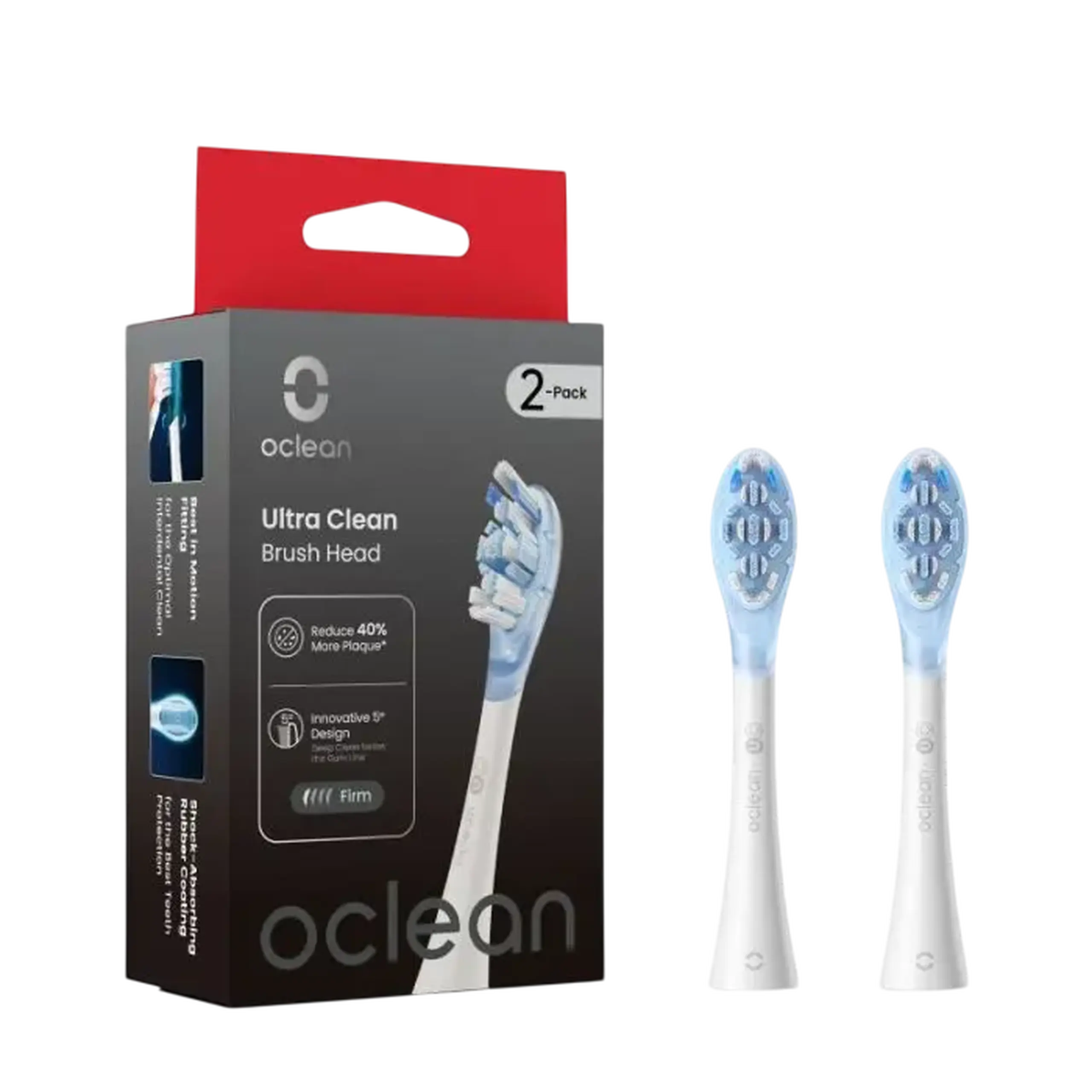 Set de periuțe de dinți electrice de sunet Oclean UC03 W02, Alb