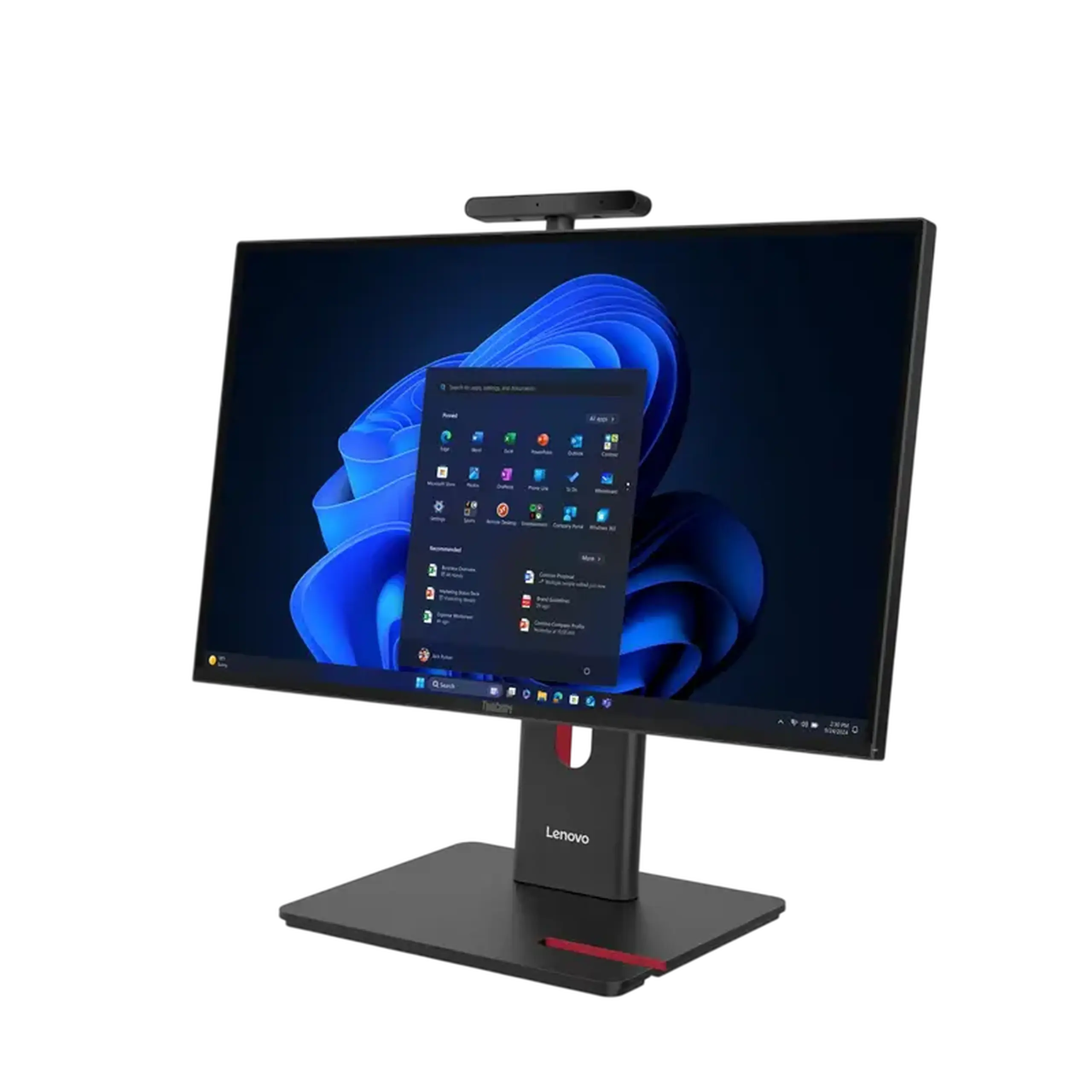 Computer All-in-One Lenovo ThinkCentre M90a Gen6, 23,8", Intel Core 5 235, 16GB/512GB, Windows 11 Pro, Negru