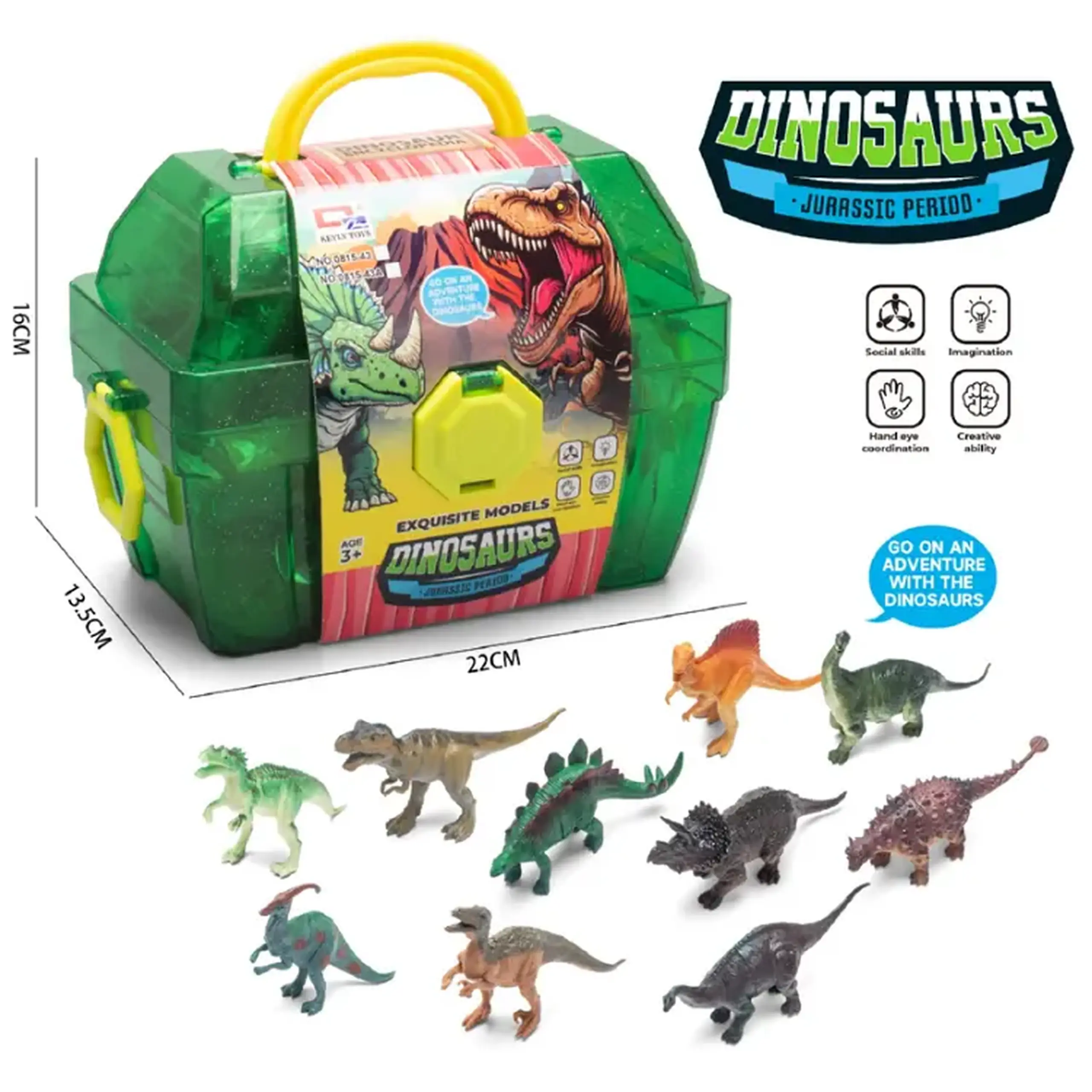 Set dinozauri (10pcs)
