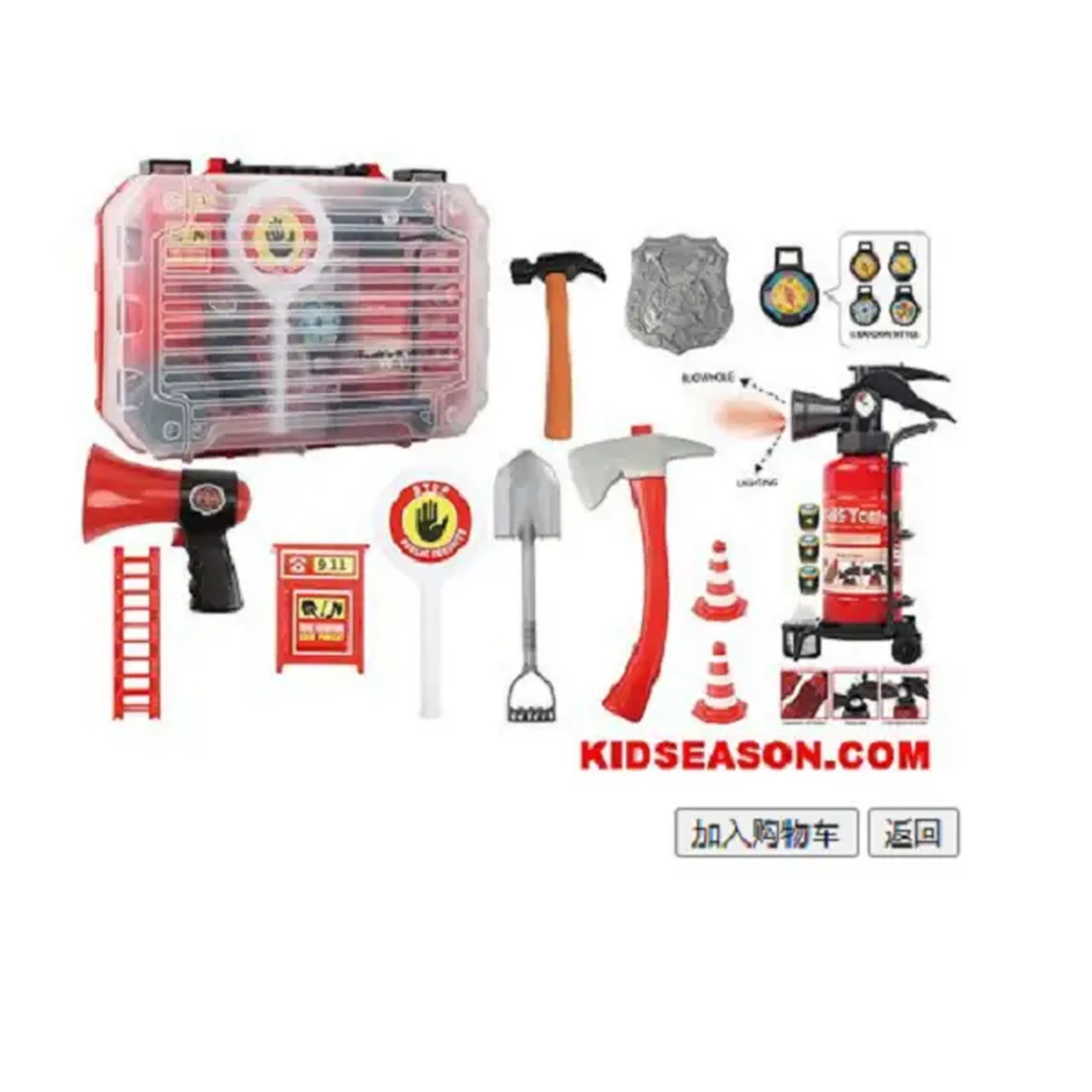 Set pompier