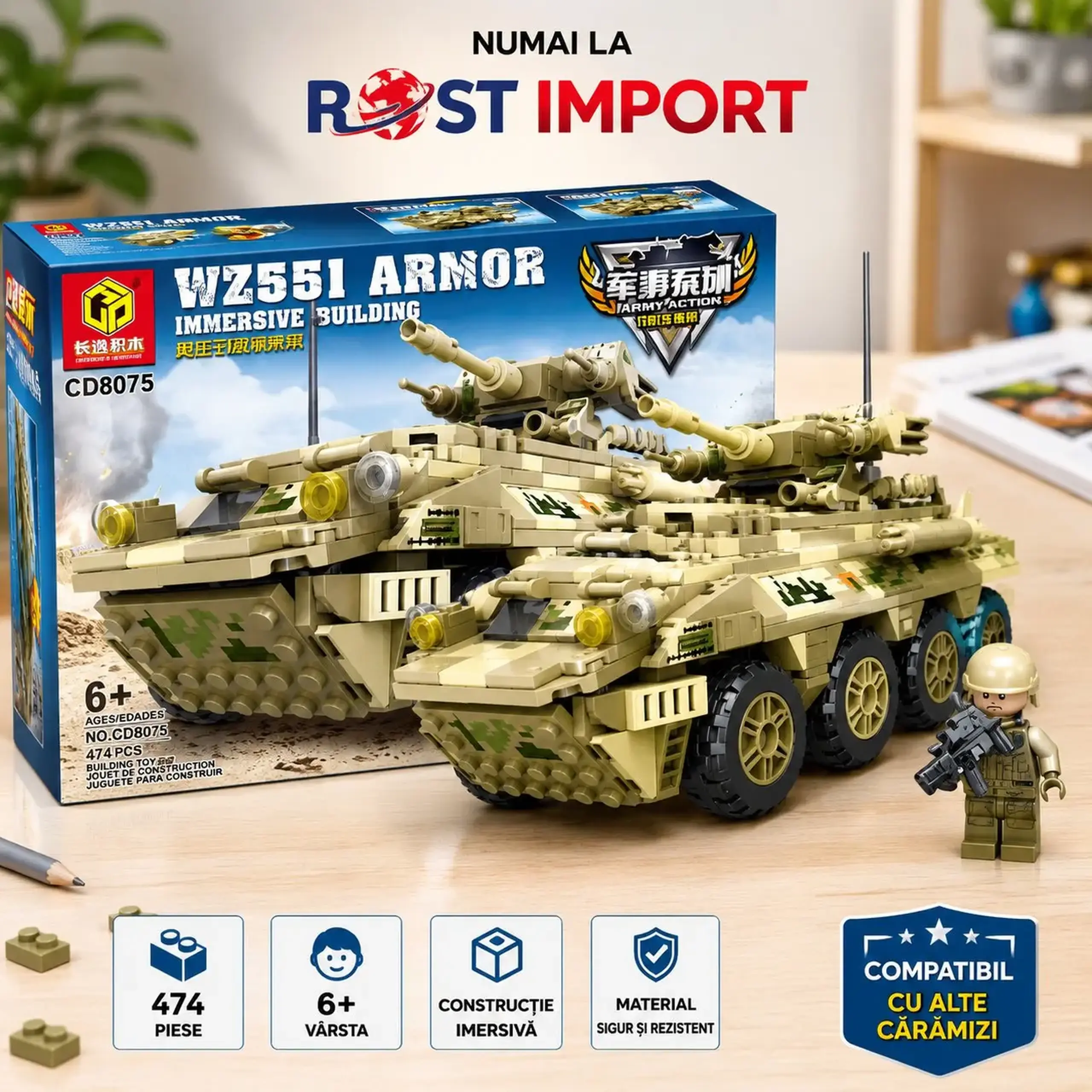 Constructor 474pcs