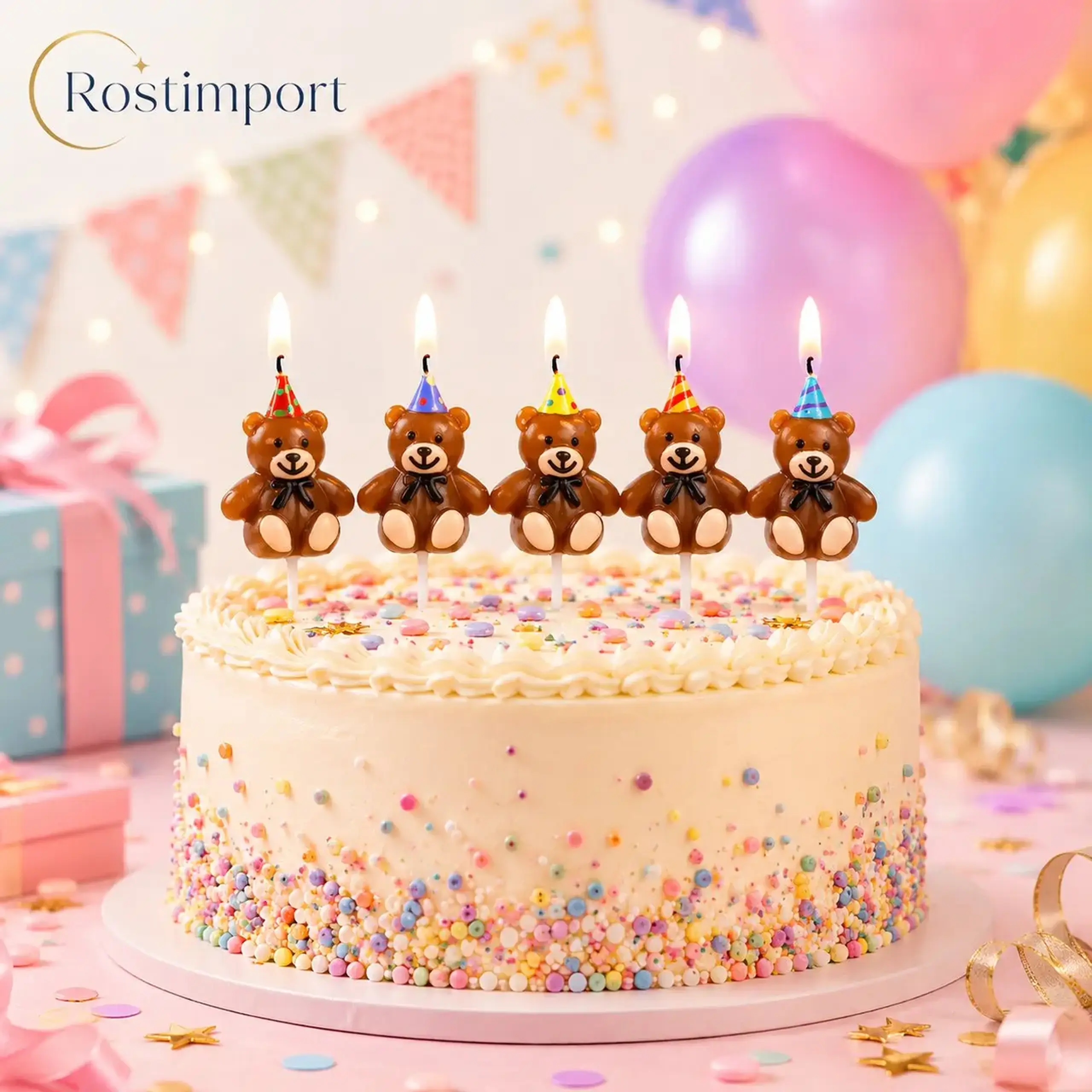 Set lumanare Urs (5pcs)