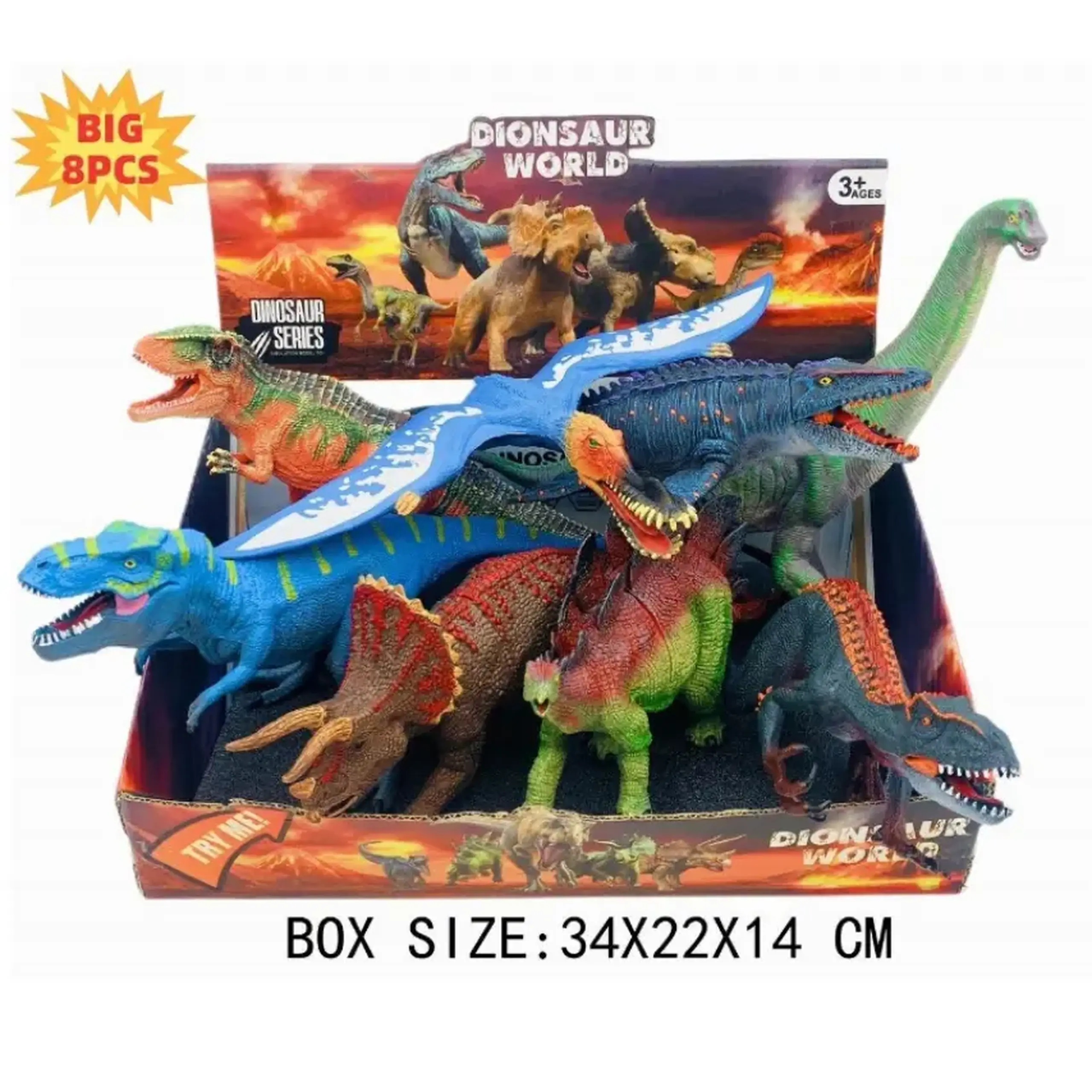 Set dinozauri (8pcs)