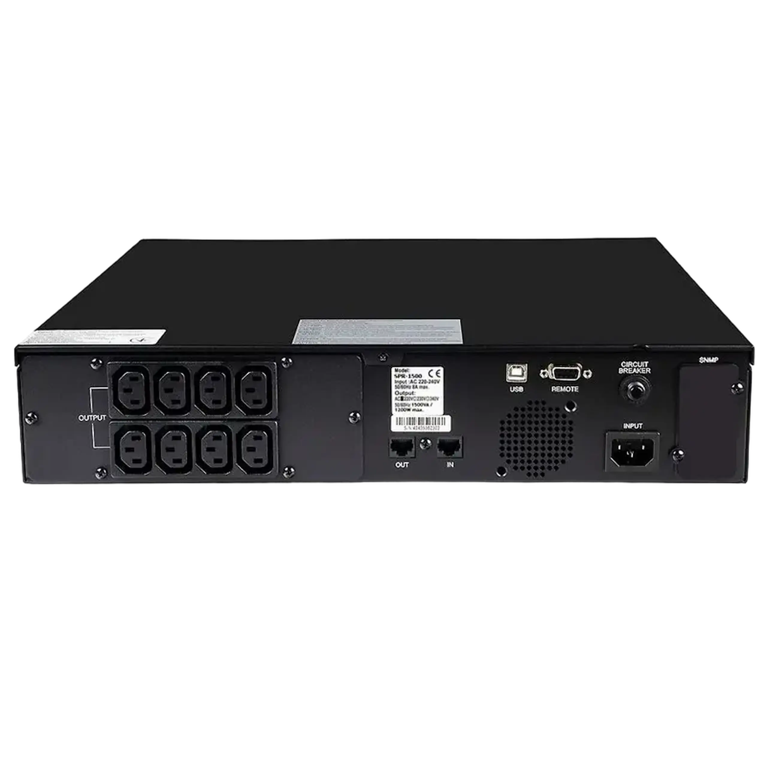 Sursă de alimentare neîntreruptibilă PCM SPR-1500, Linear-interactiv, 1500VA, Turn/Montare pe rafturi