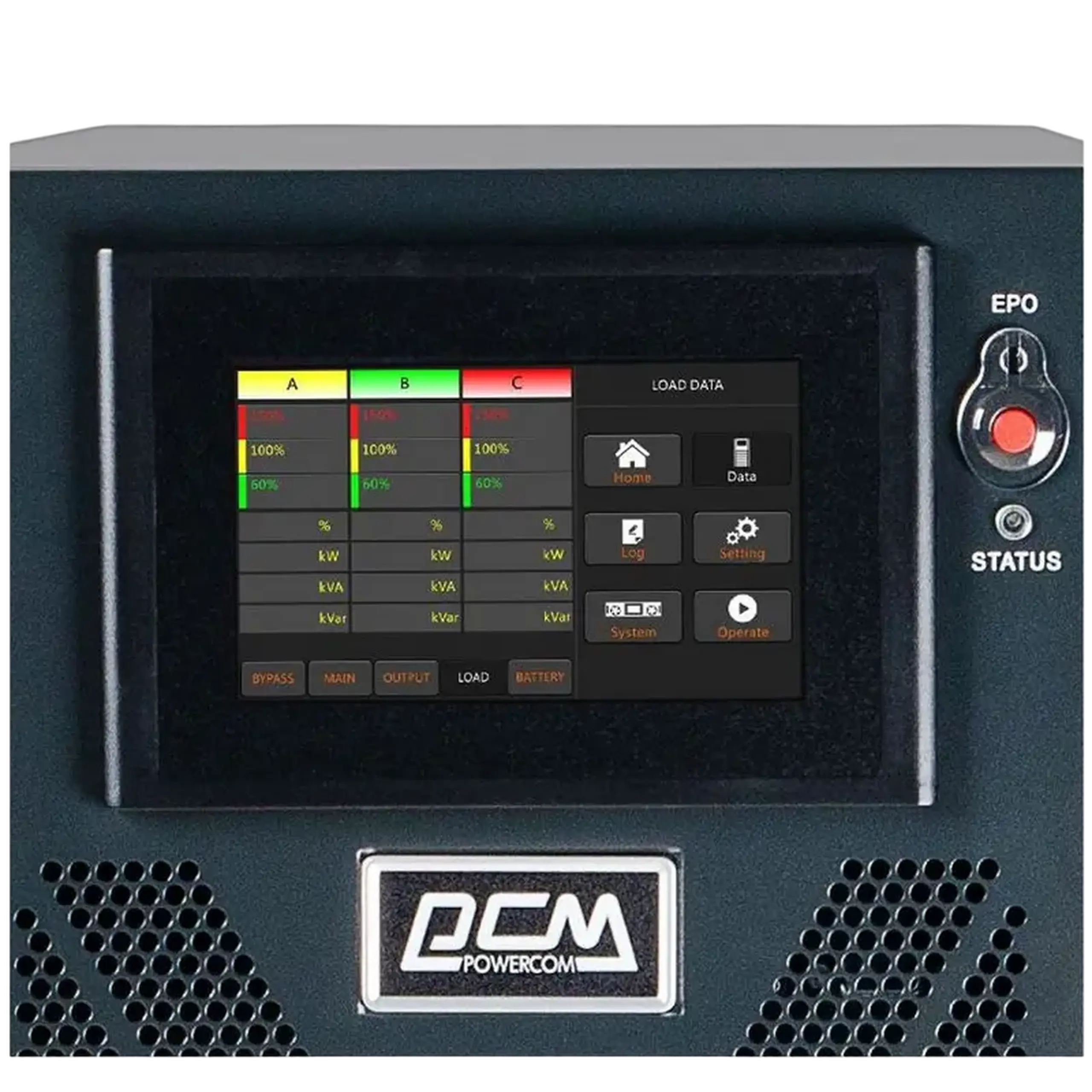 Sursă de alimentare neîntreruptibilă PCM VGD II-20K33, Online, 20000VA, Turn