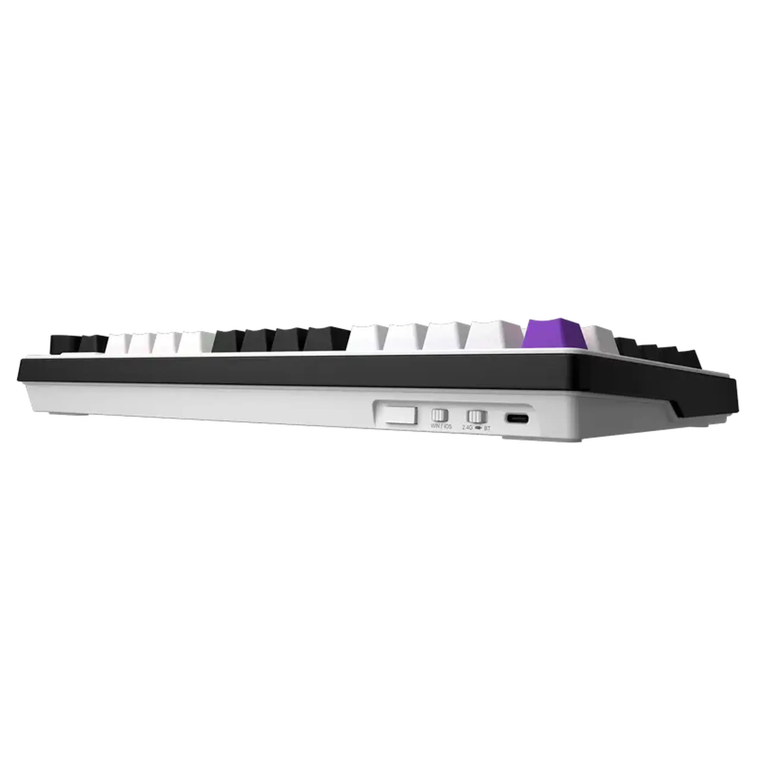Tastatură HATOR Hellyberry HK75 Wireless, Cu fir / Fără fir, Alb