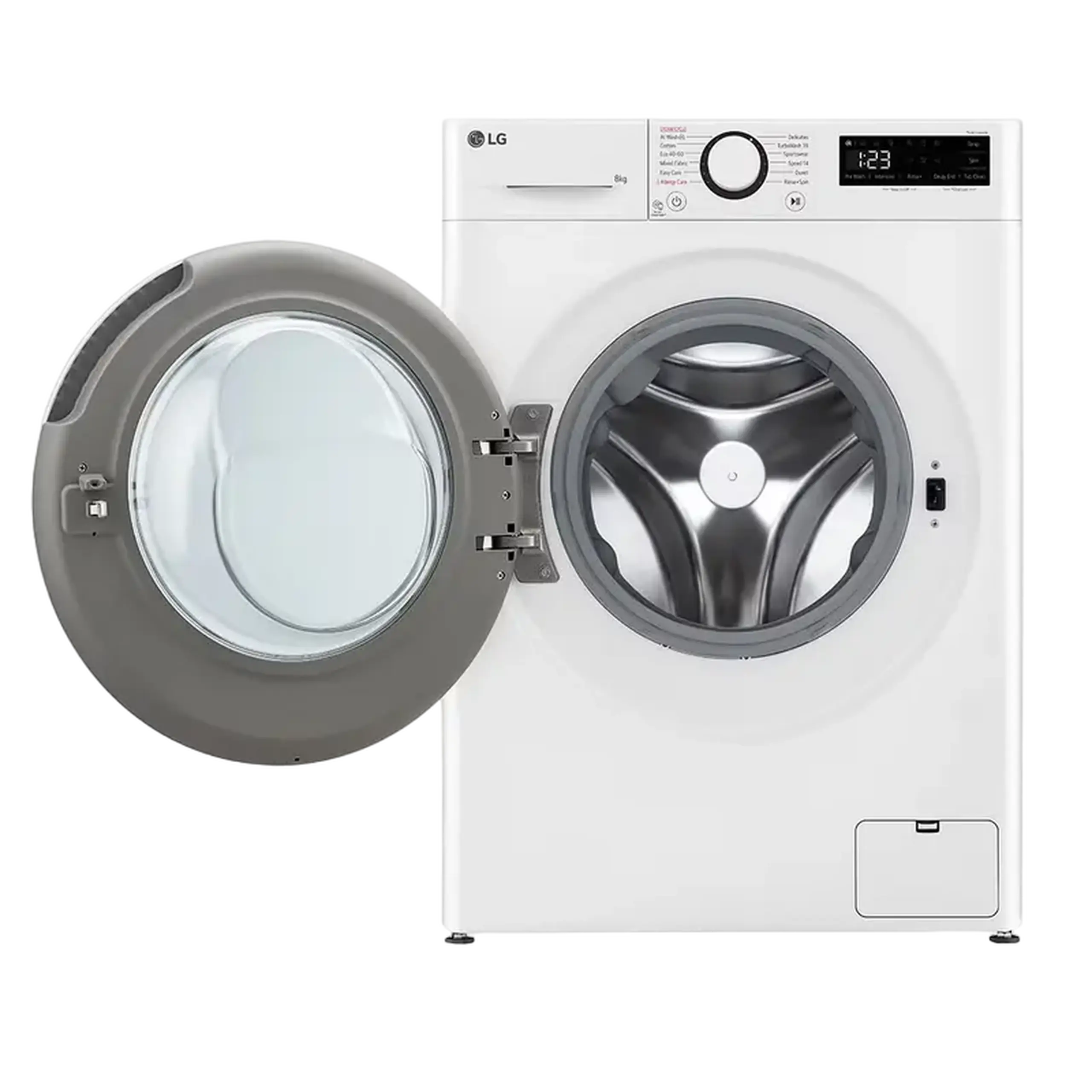 Mașină de spălat LG F2WR508S0W, 8kg, Alb