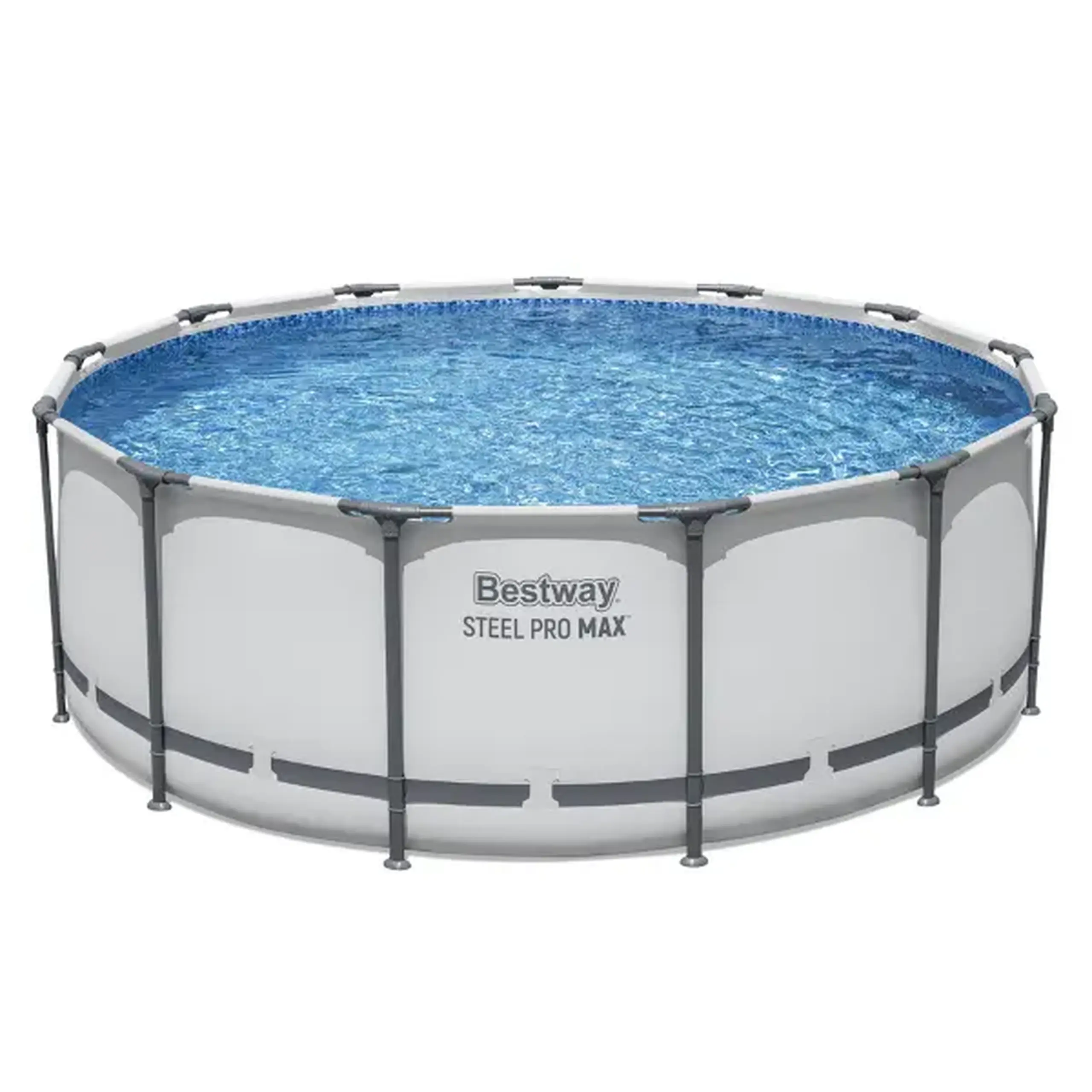 Bestway Piscină STEEL PRO MAX Round 396х122 cm, 12690 L, cadru metalic