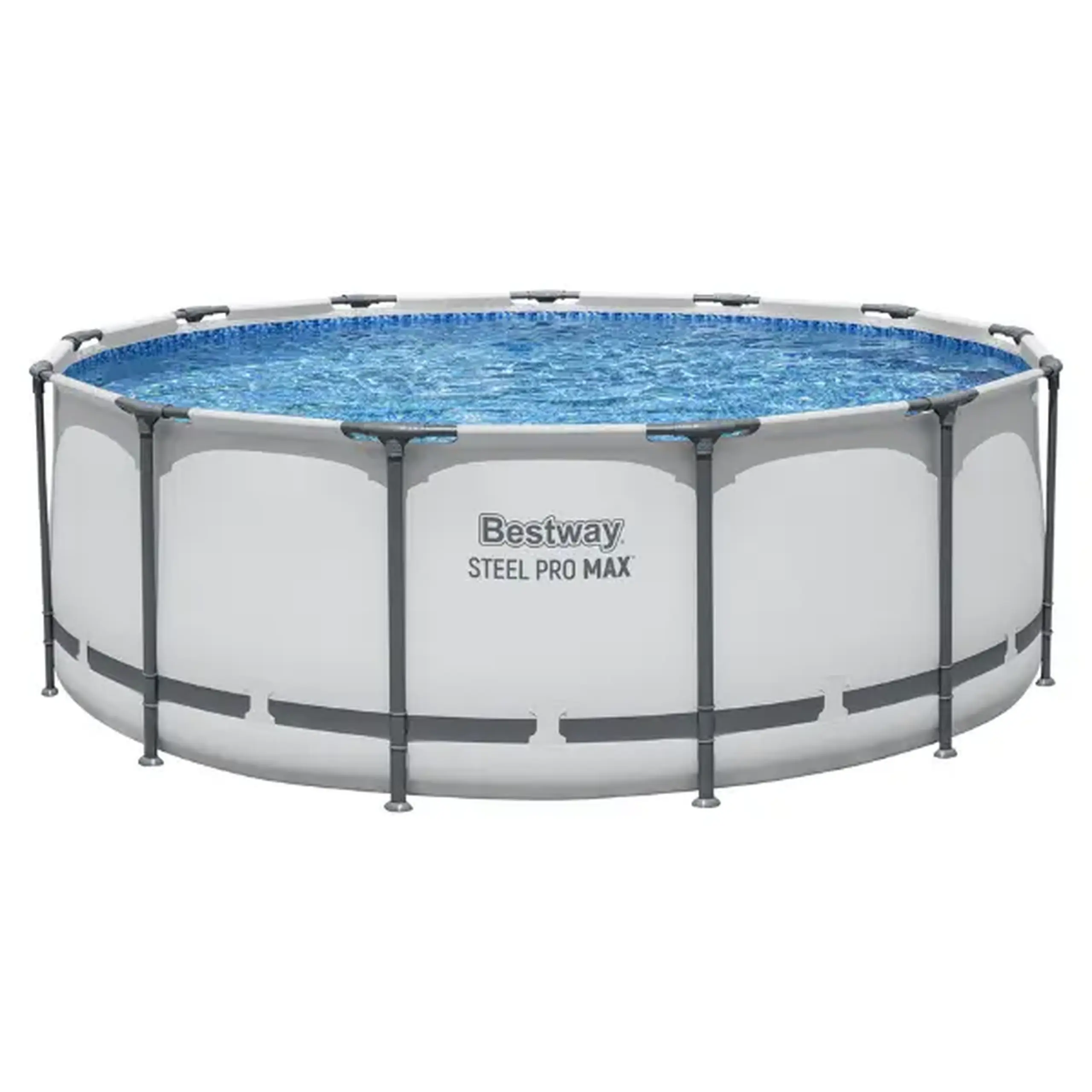 Bestway Piscină STEEL PRO MAX Round 396х122 cm, 12690 L, cadru metalic