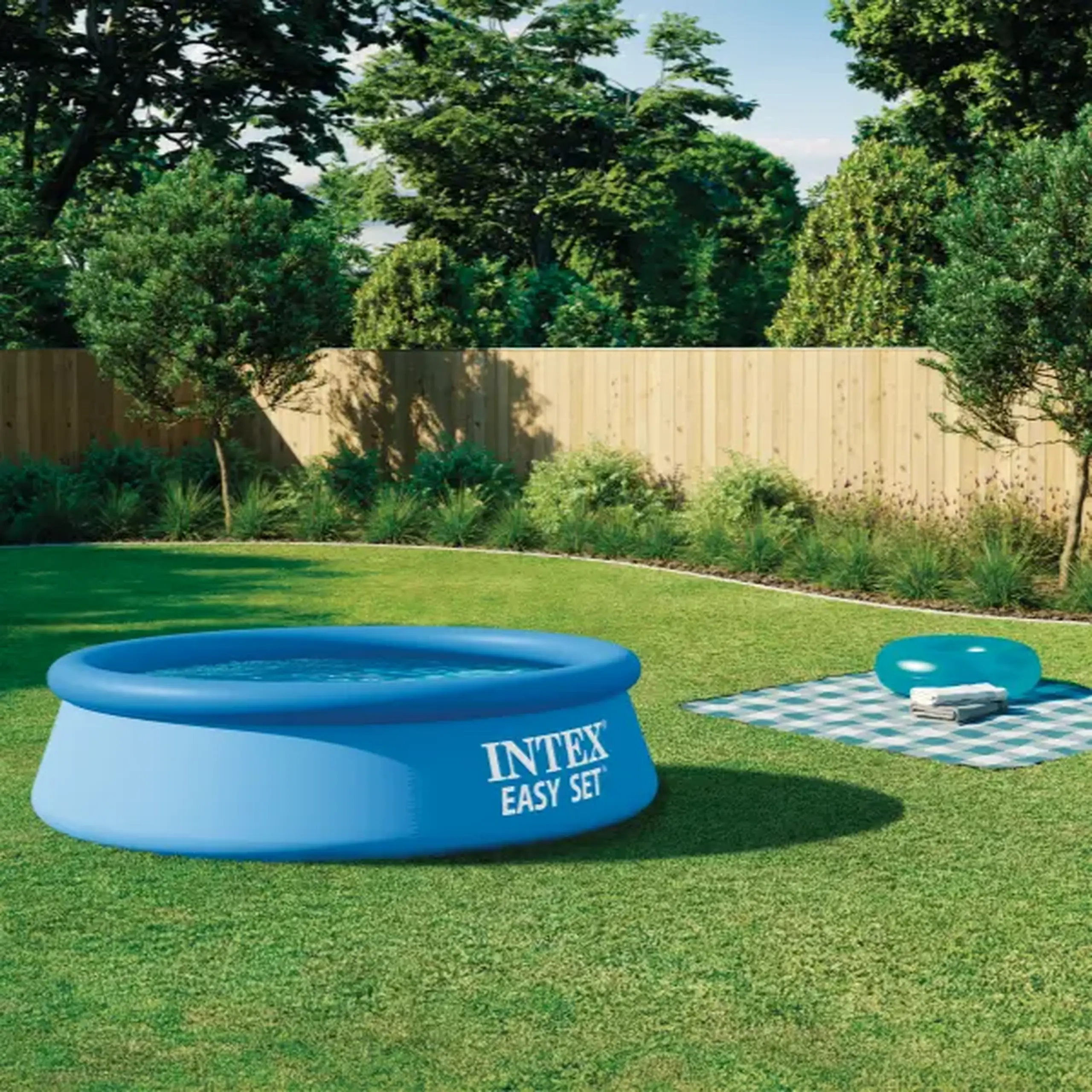 INTEX Piscină gonflabilă Easy Set 244×61 cm, 1942 L