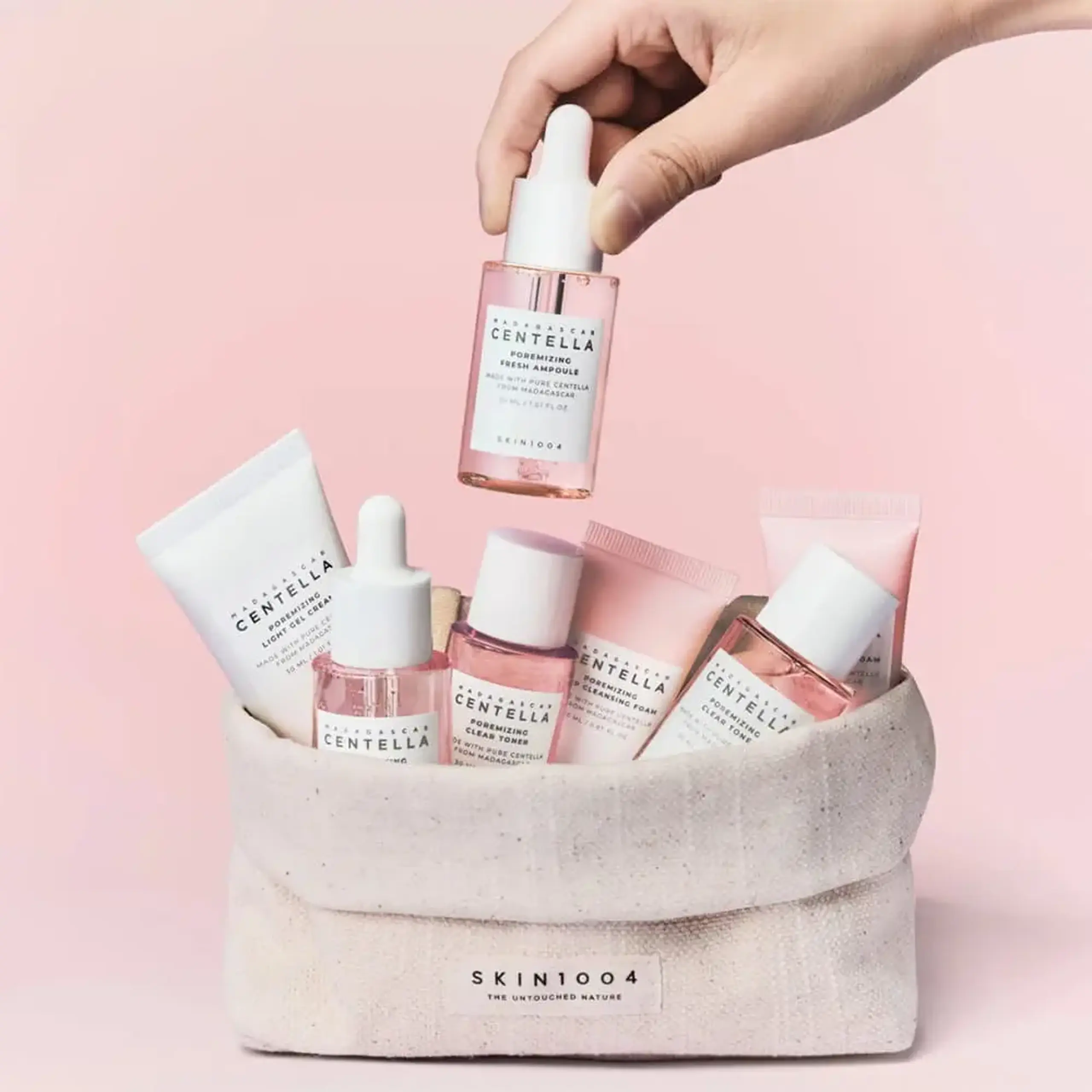 Set pentru față SKIN1004 Madagascar Centella Poremizing Travel Kit