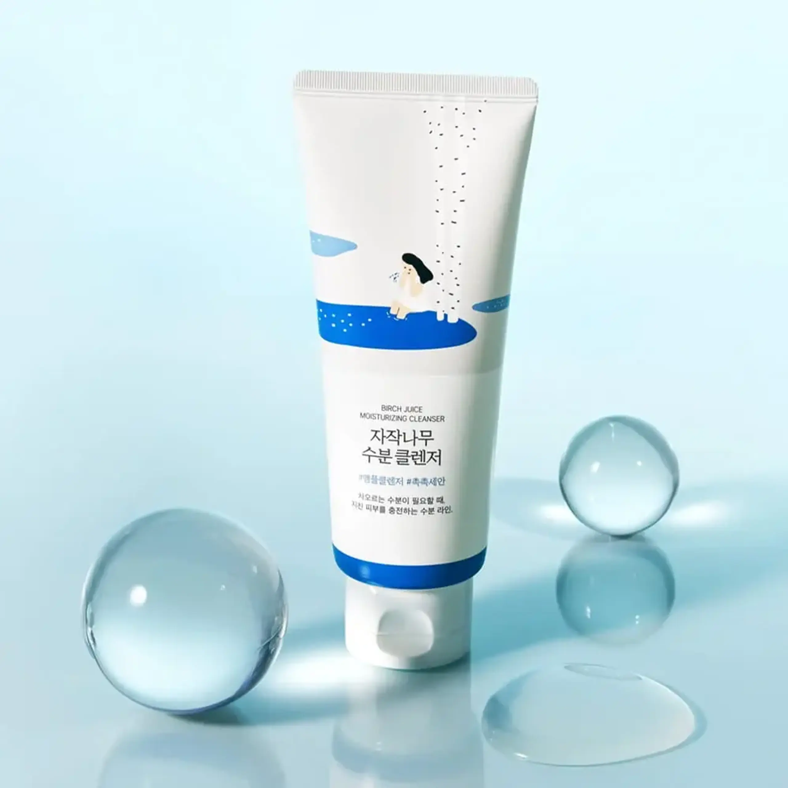 Gel de curățare Round Lab Birch Juice Moisturizing Cleanser 150ml