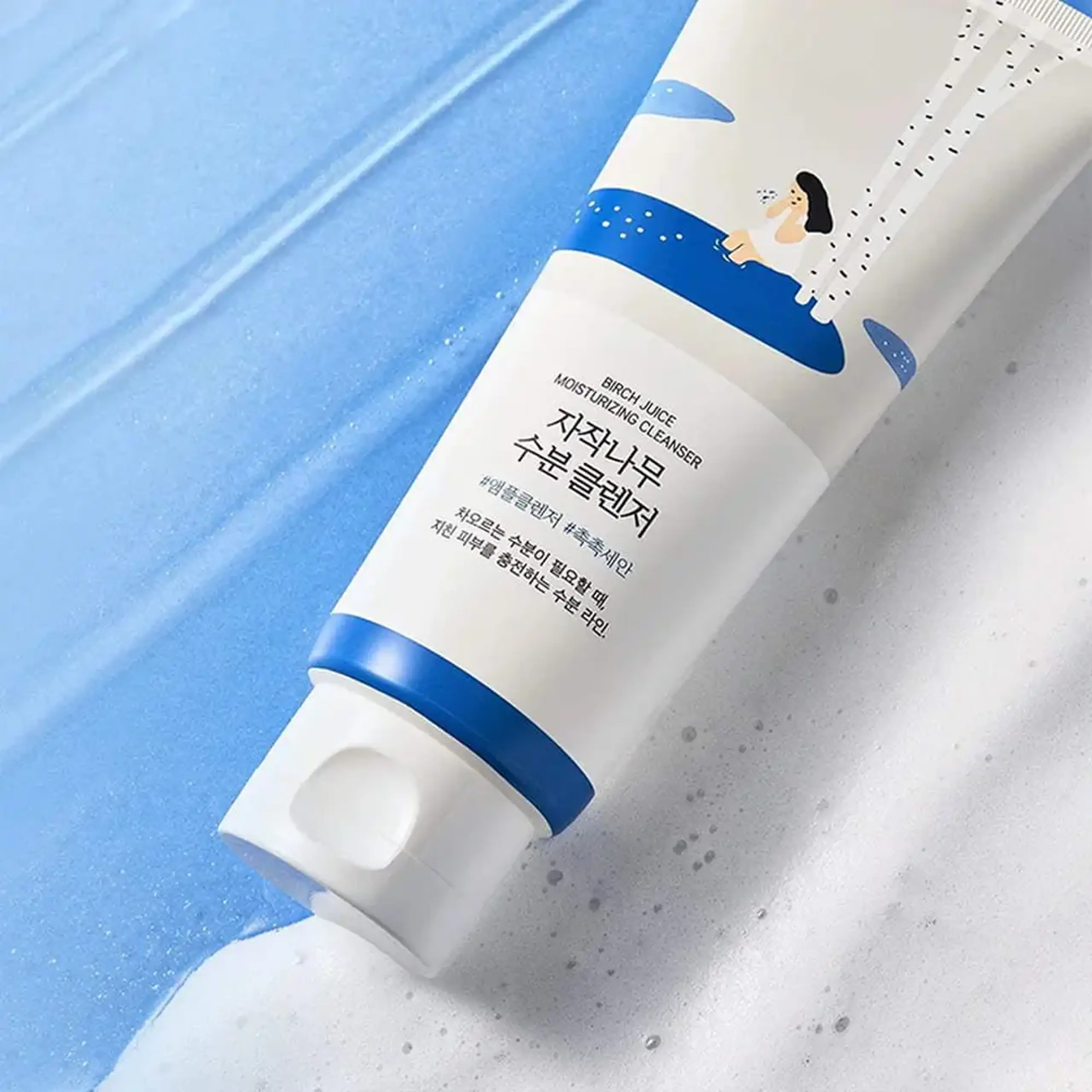 Gel de curățare Round Lab Birch Juice Moisturizing Cleanser 150ml