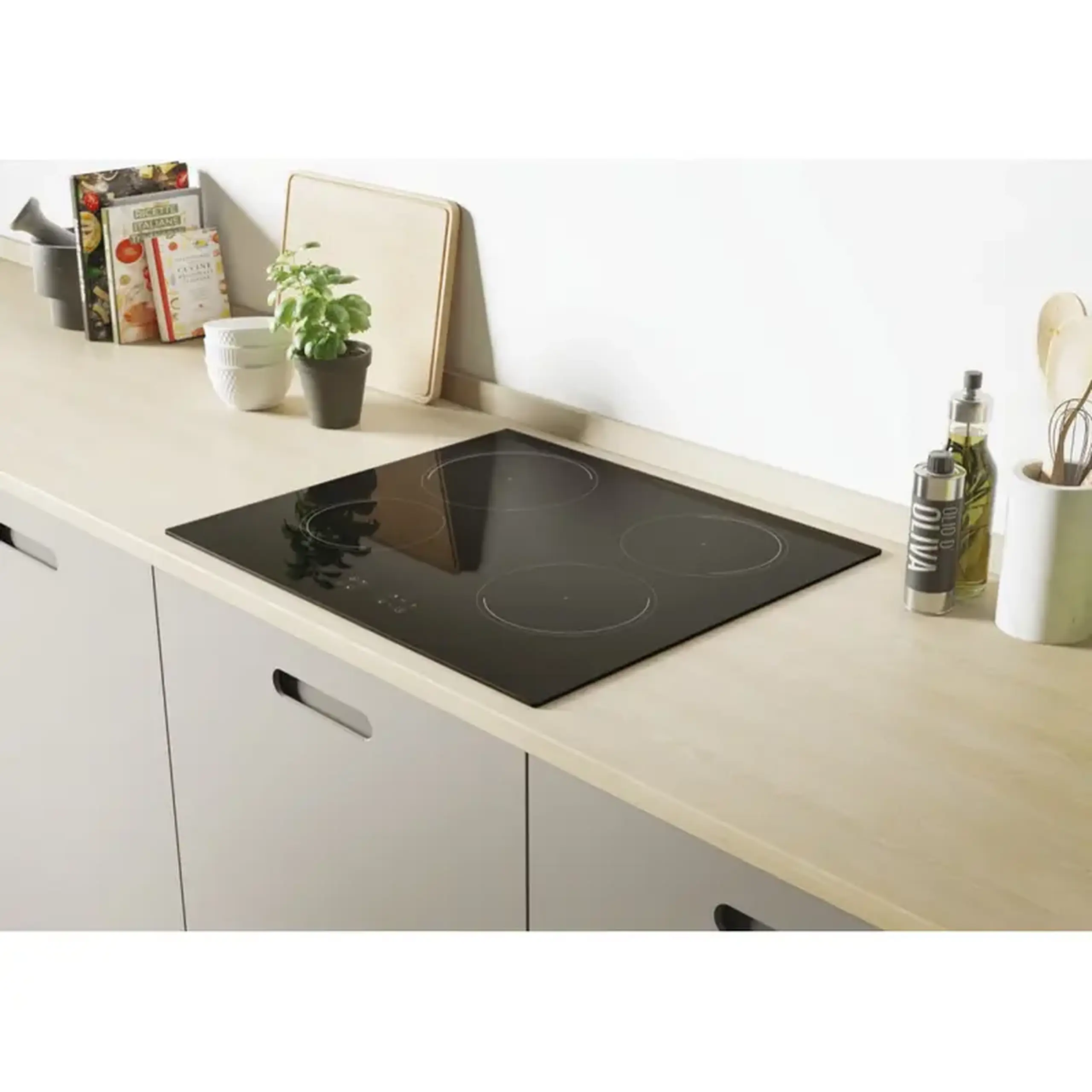 Plită cu inducție Candy CI642C, Negru
