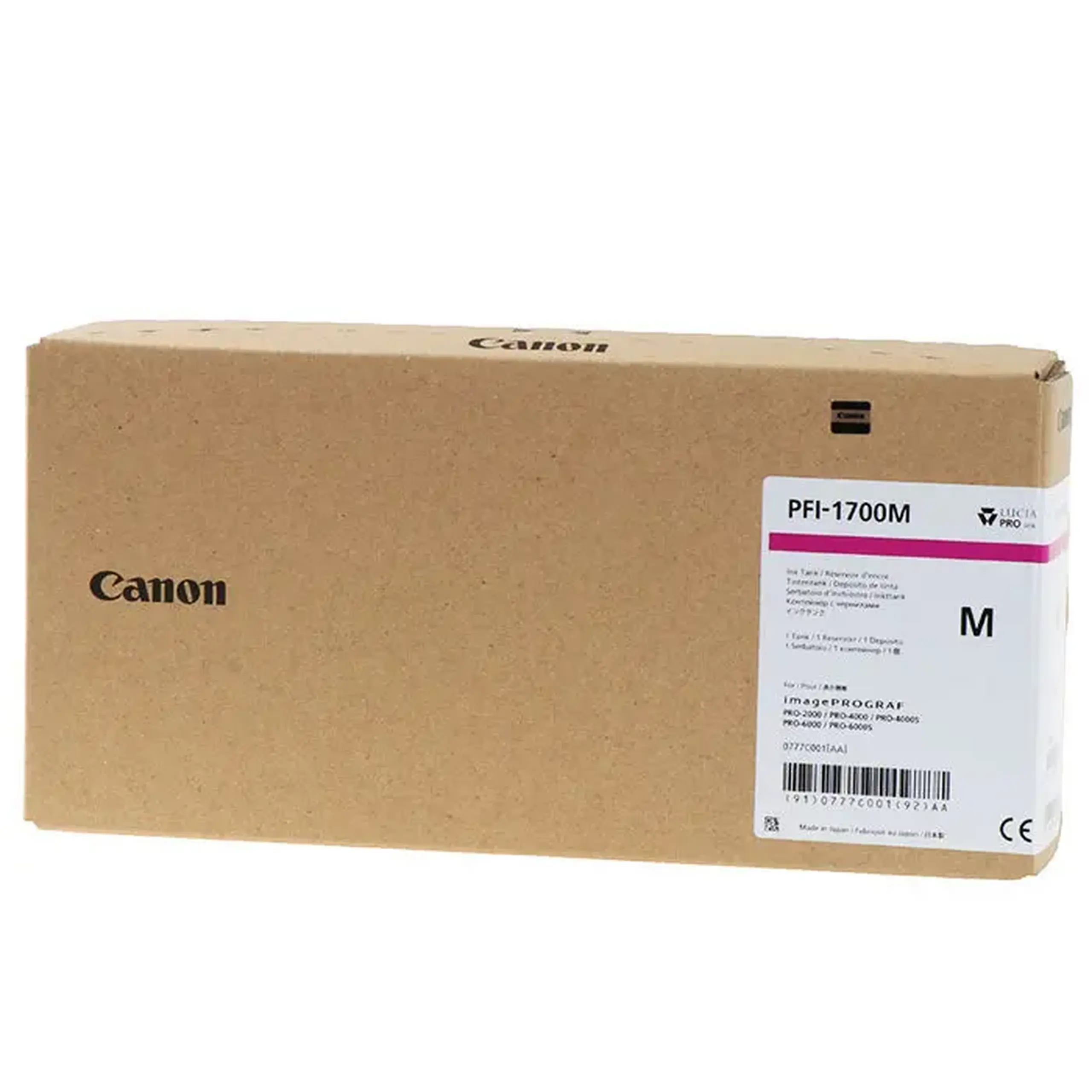 Cartuș de cerneală Canon PFI-1700, 0777C001, Magenta