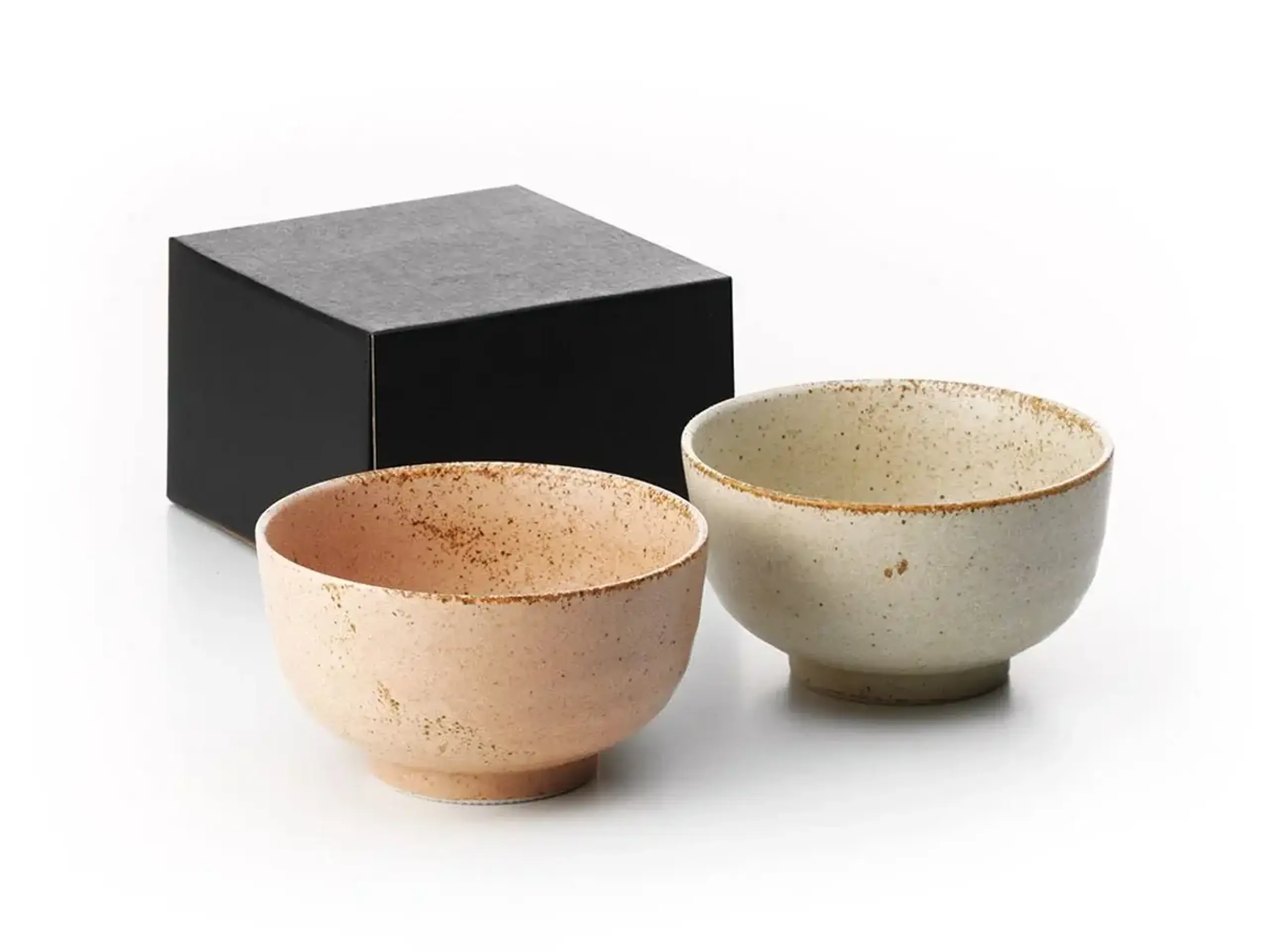 Bol japonez pentru matcha Makiko - Roz