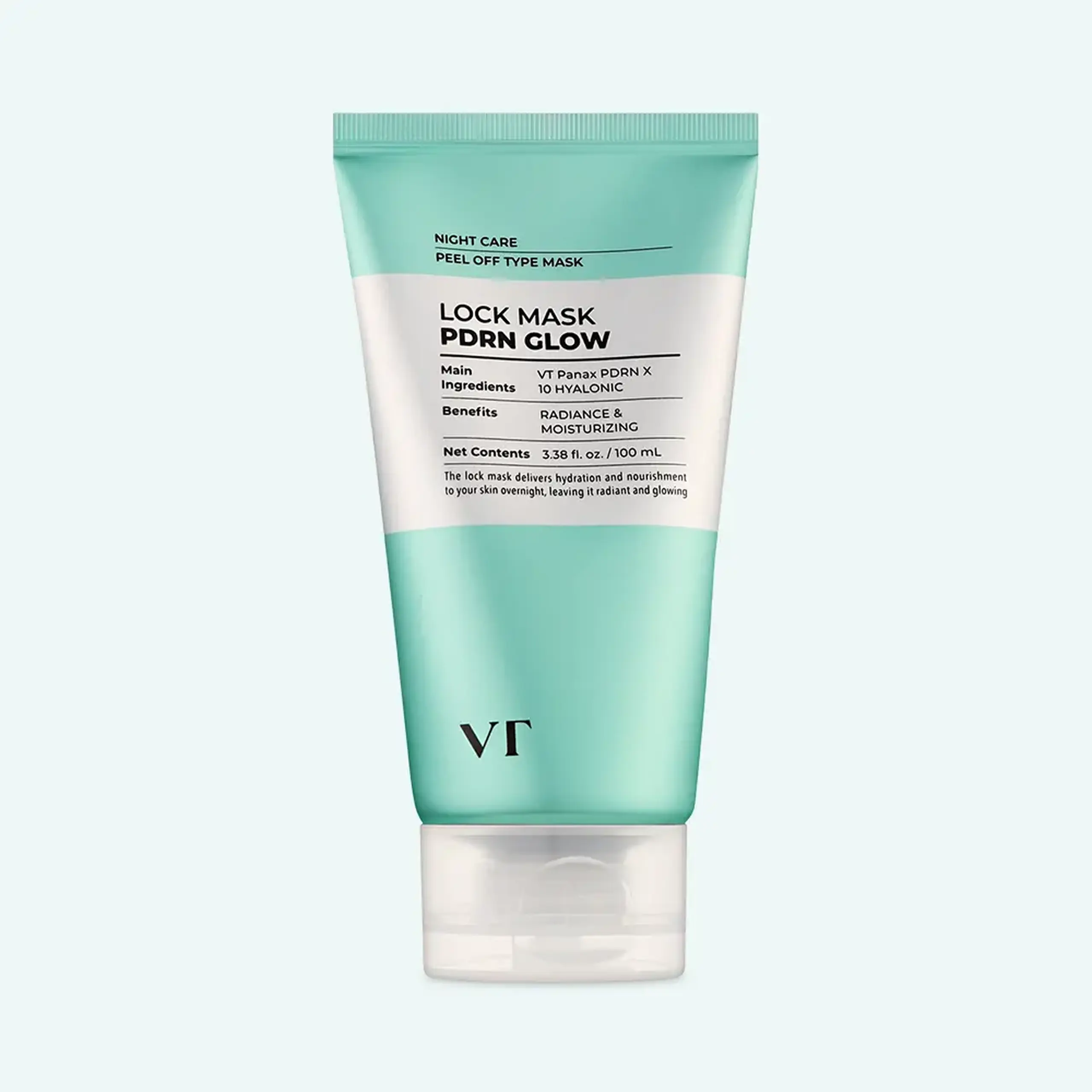 Mască gel hidratantă cu PDRN și acid hialuronic VT Cosmetics PDRN Glow Lock Mask – 100 ml