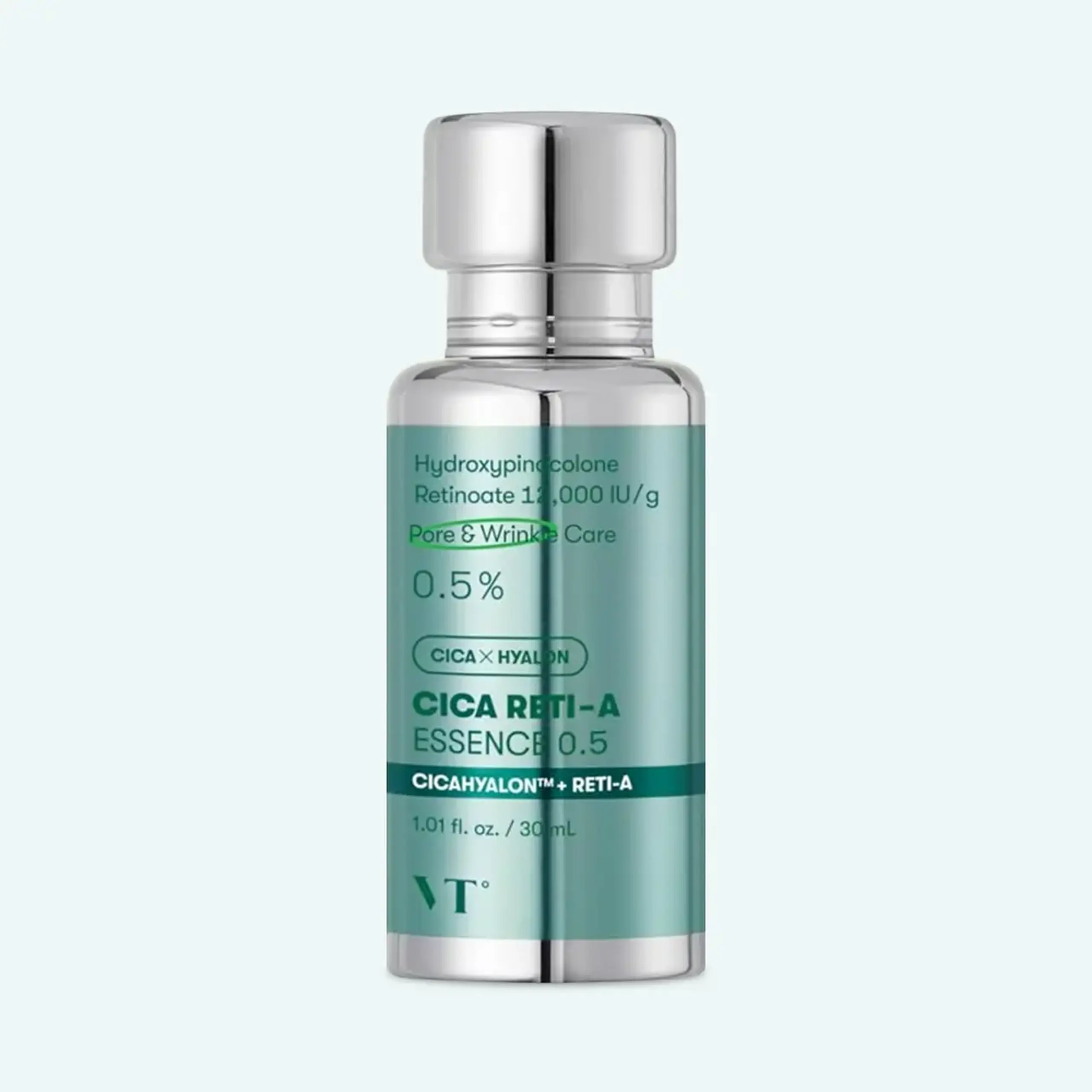 Esență anti-age cu CICA și derivați de retinoizi VT Cosmetics CICA RETI-A Essence 0.5 – 30 ml