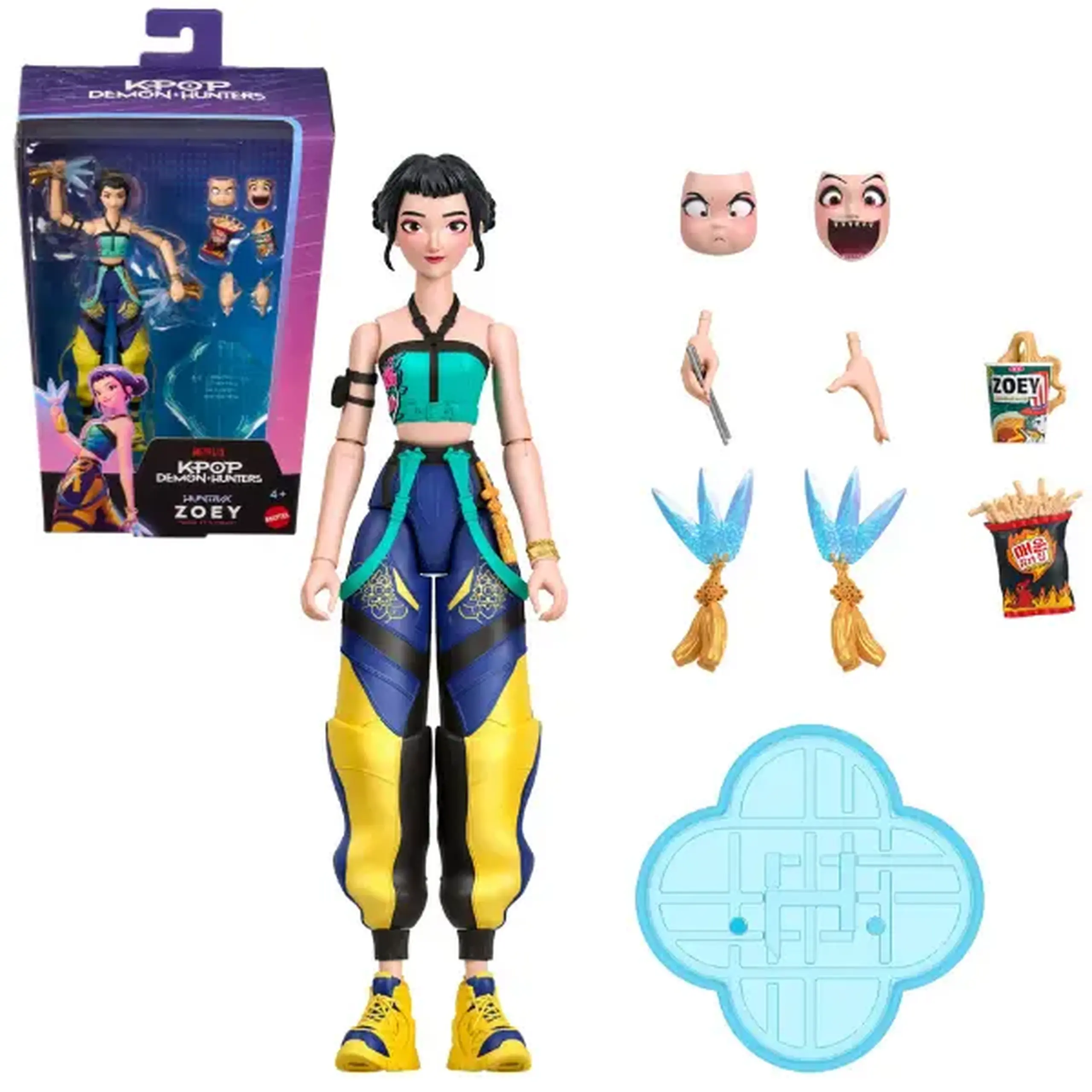Figurină K-Pop Vânătoarele de demoni „Zoey”, cu accesorii