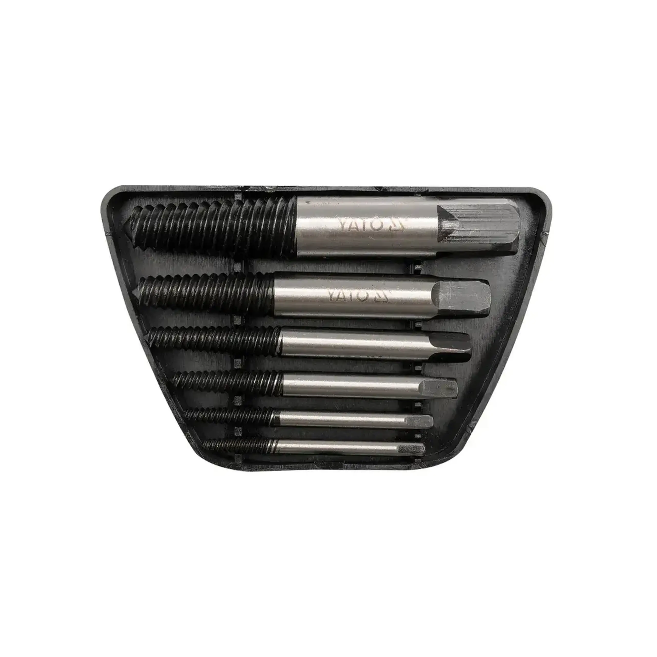 Set extractoare șuruburi rupte 0 - 14 mm Yato - Dimensiuni (L x W x H x Ø) 3 - 25 mm