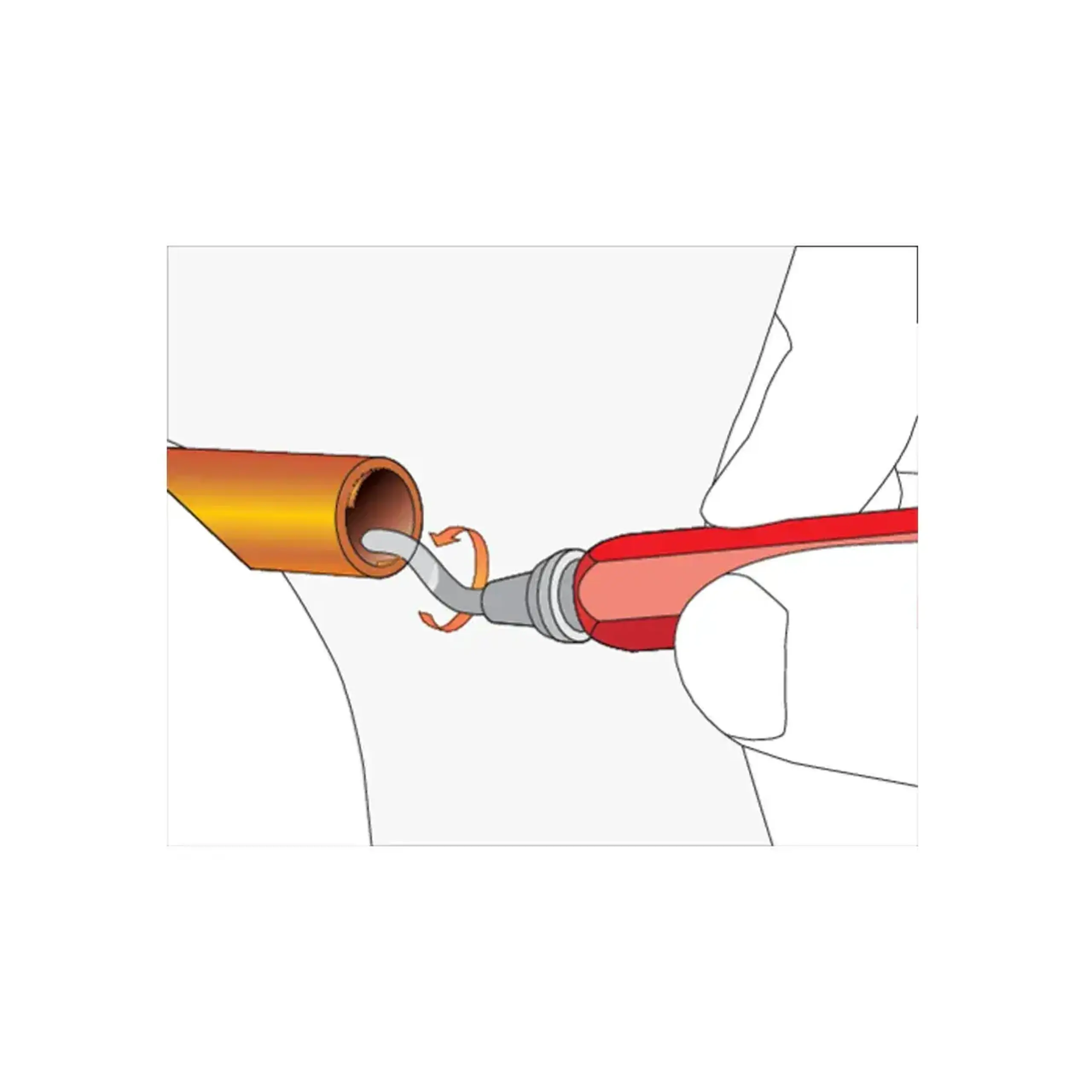 Dispozitiv pentru debavurare 140 mm Vorel