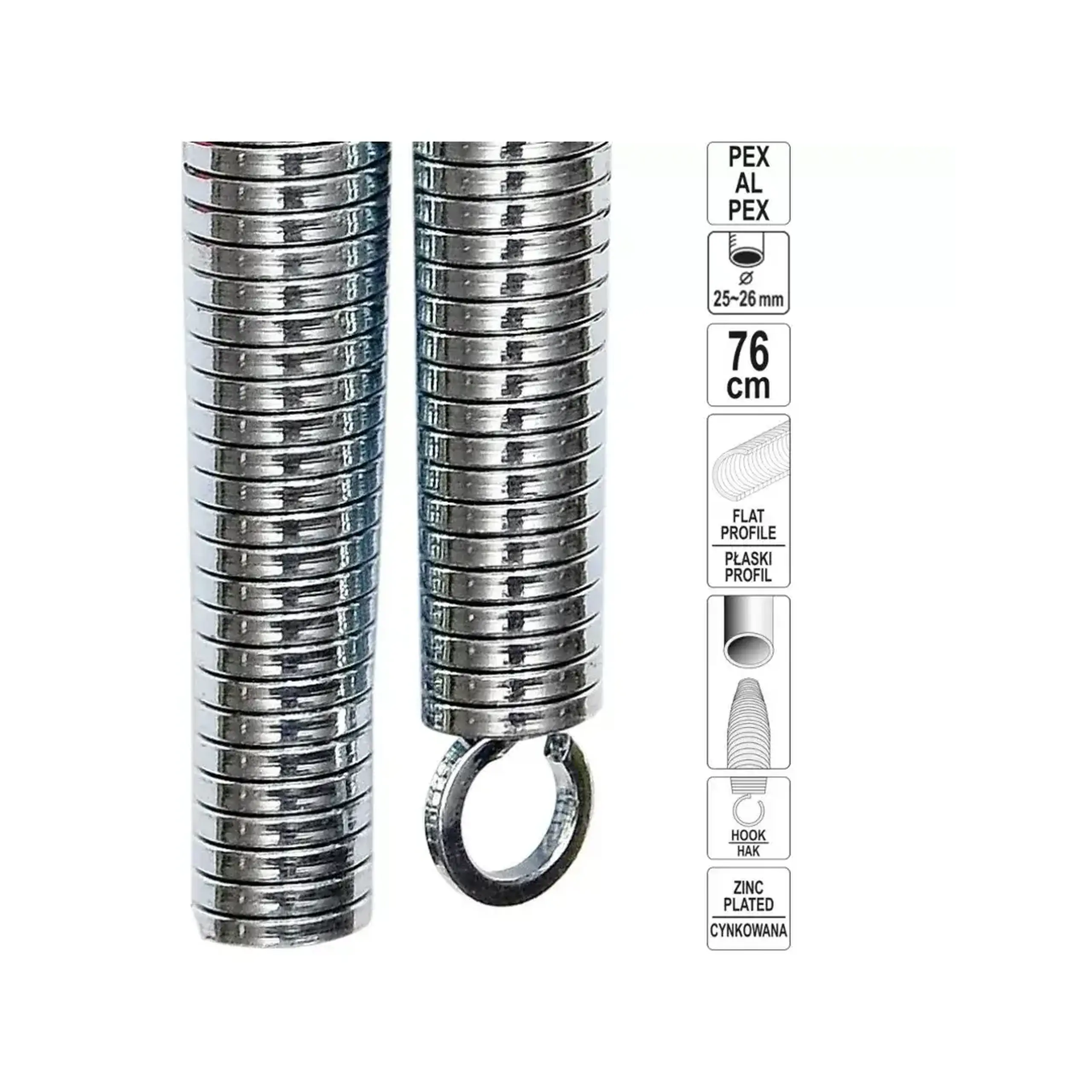 Arc pentru îndoire țevi flexibile 760 mm Yato