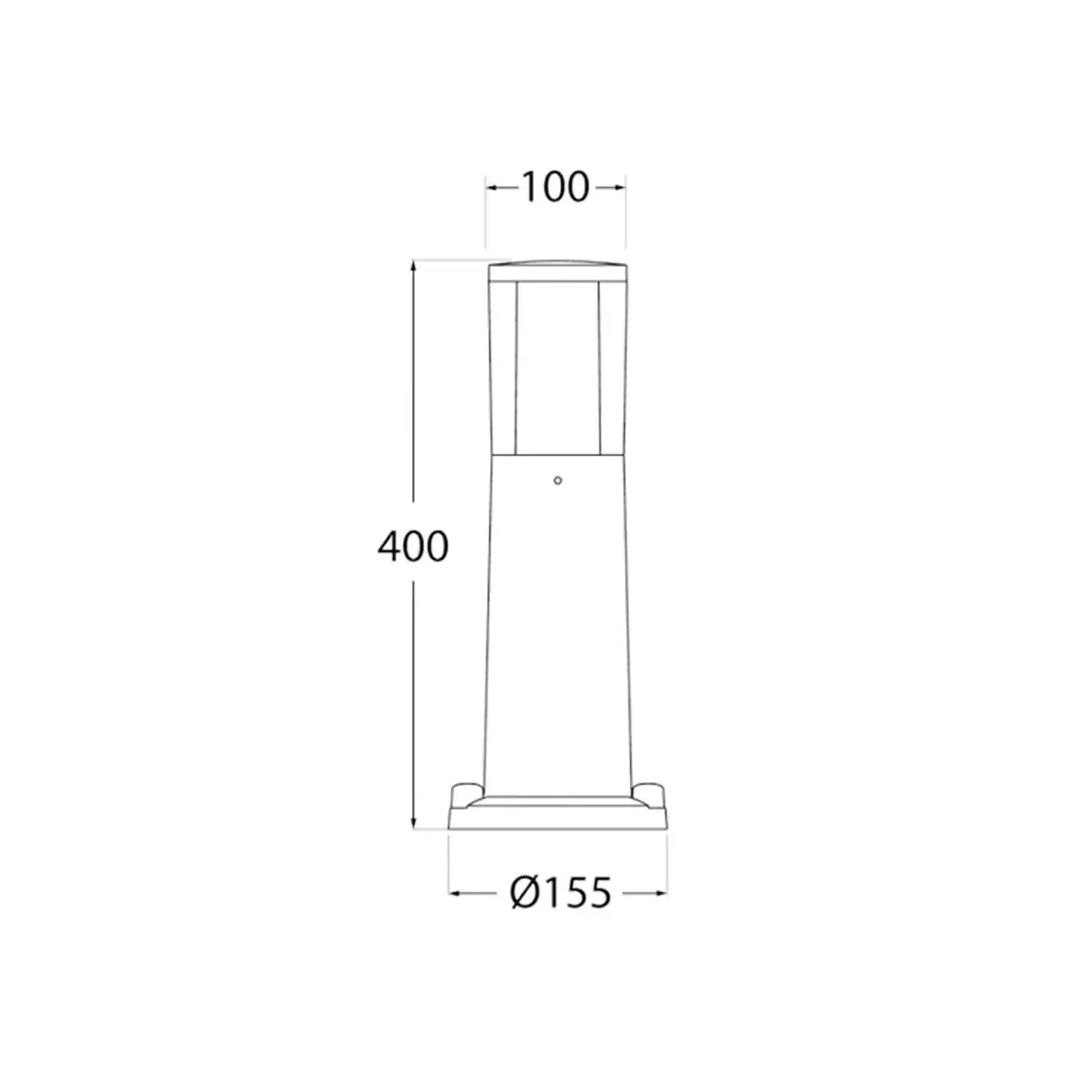 Corp de iluminat CARLO 400 3,5 W GU10 220 - 240 V IP55 Fumagalli - Model CARLO 400