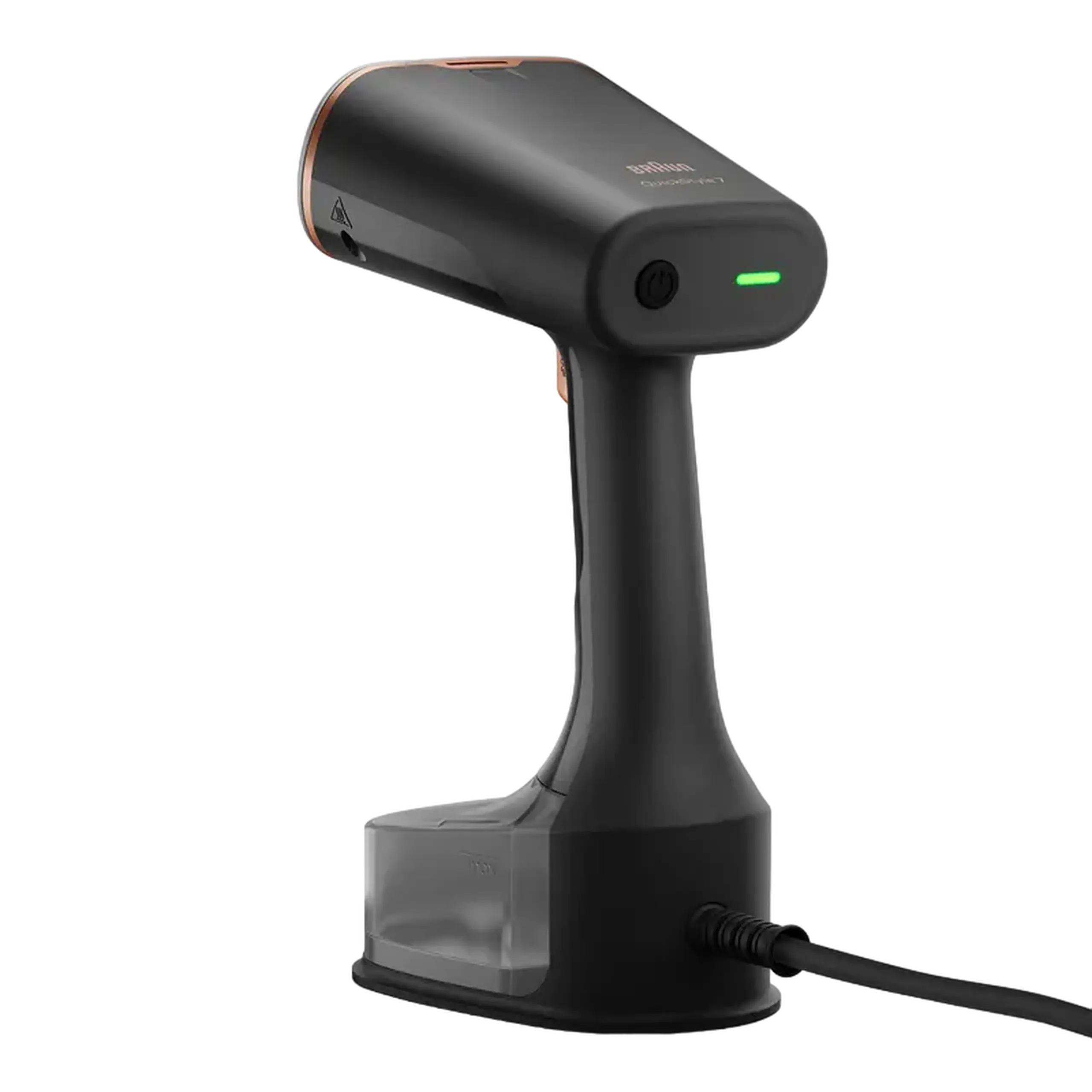 Aparat de călcat vertical cu aburi Braun GS 7077 BK, Negru