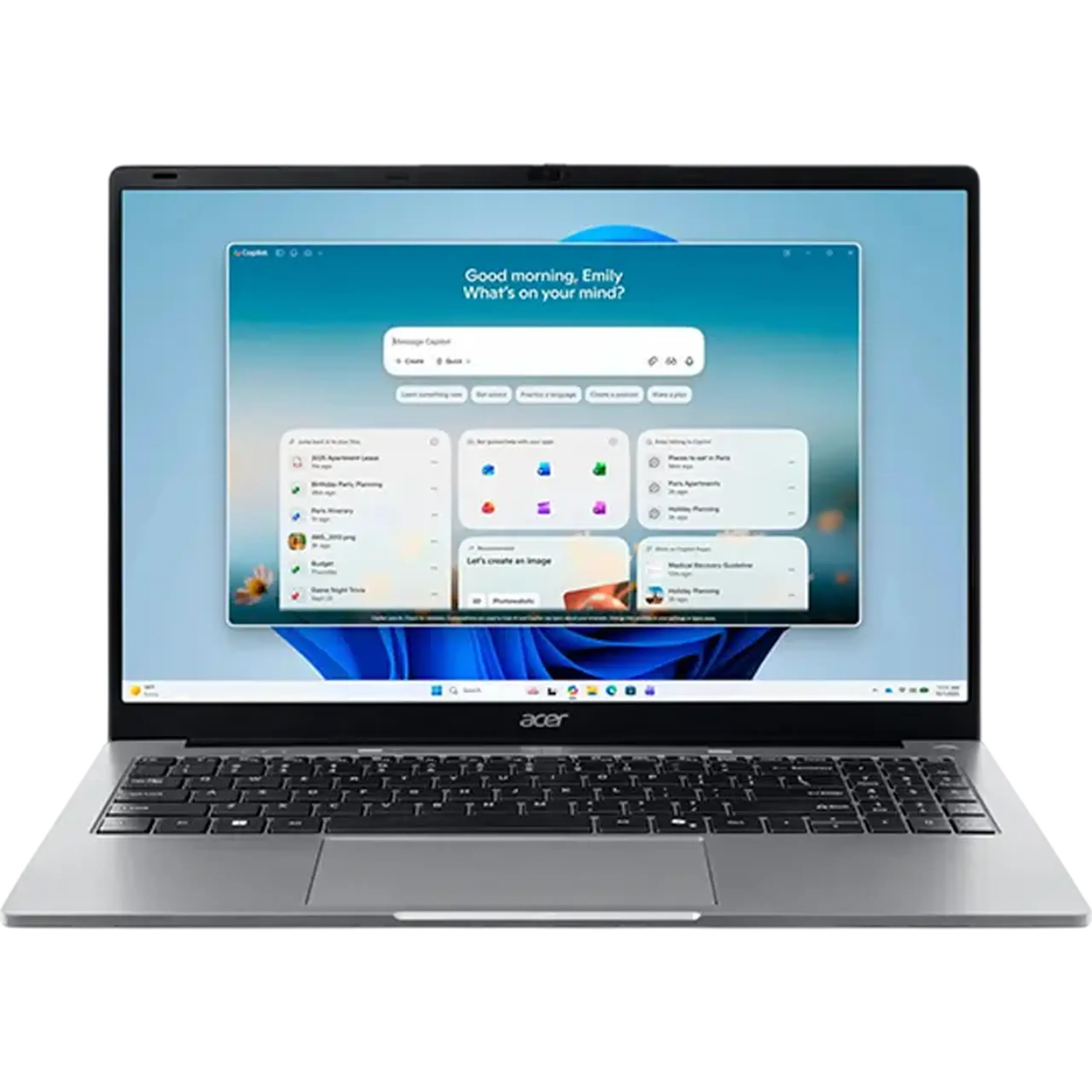 Laptop 15,6" Acer Aspire Lite 15 AL15-47P, Grey, AMD Ryzen 3 5400U, 8GB/512GB, Linux eShell