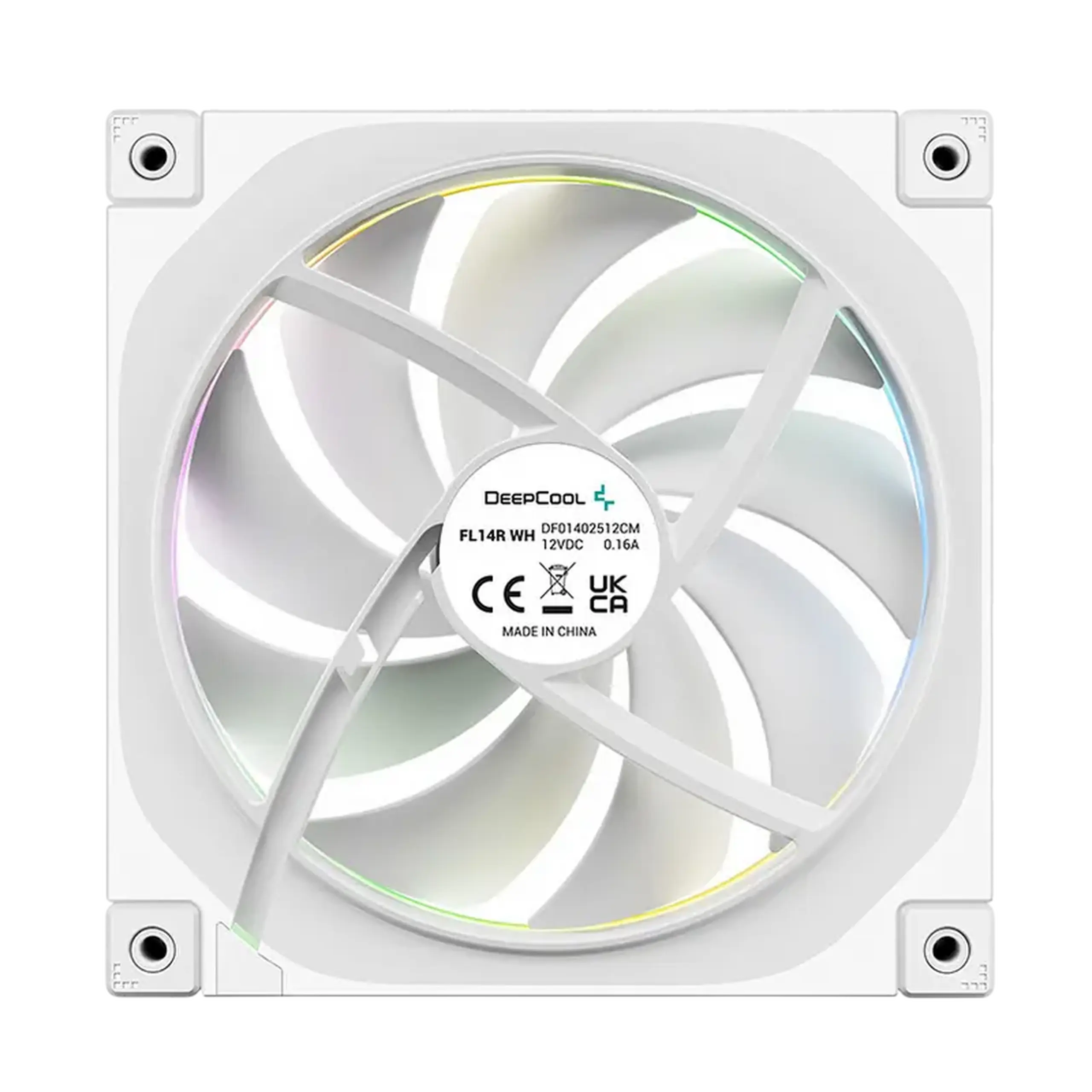 Ventilator PC Deepcool FL14R WH, 140 mm